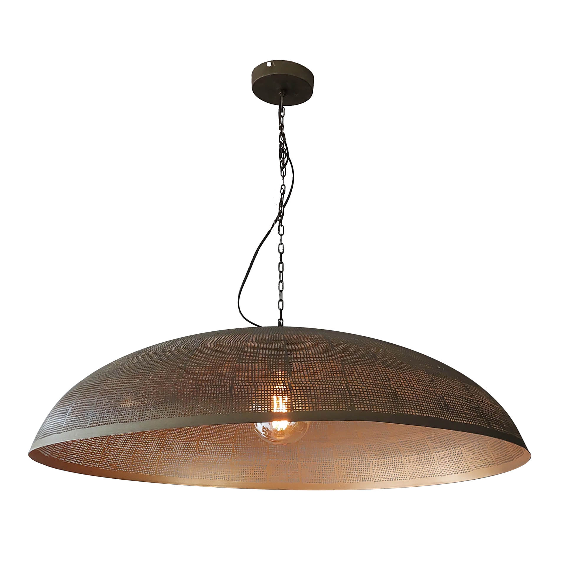 Pendant Light Cosmic 1-light Ø90cm / Antique bronze - Zijlstra