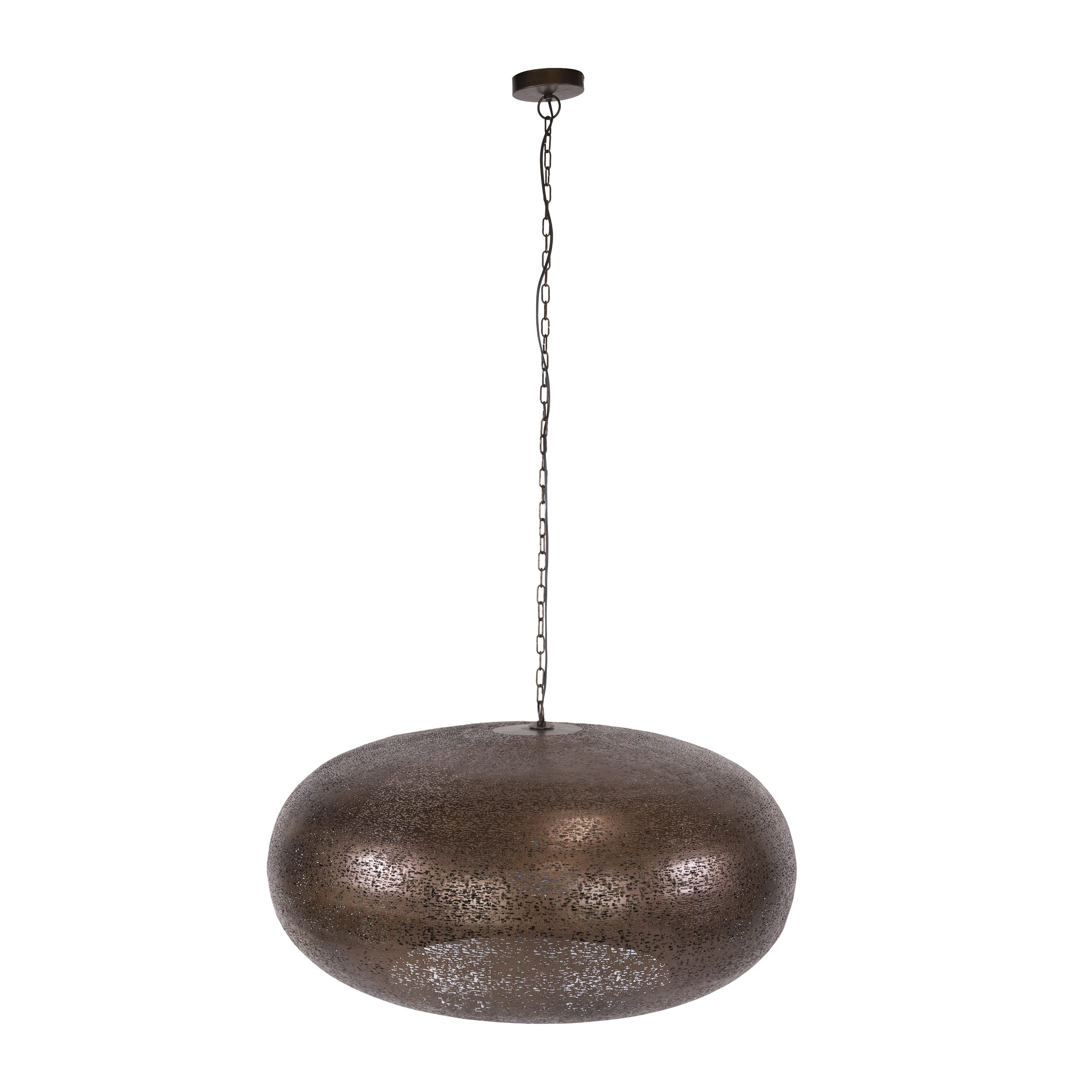 Pendelleuchte Cielo 1-flammig Ø68cm in Antikkupfer (Antiek koper) - Emmo Design