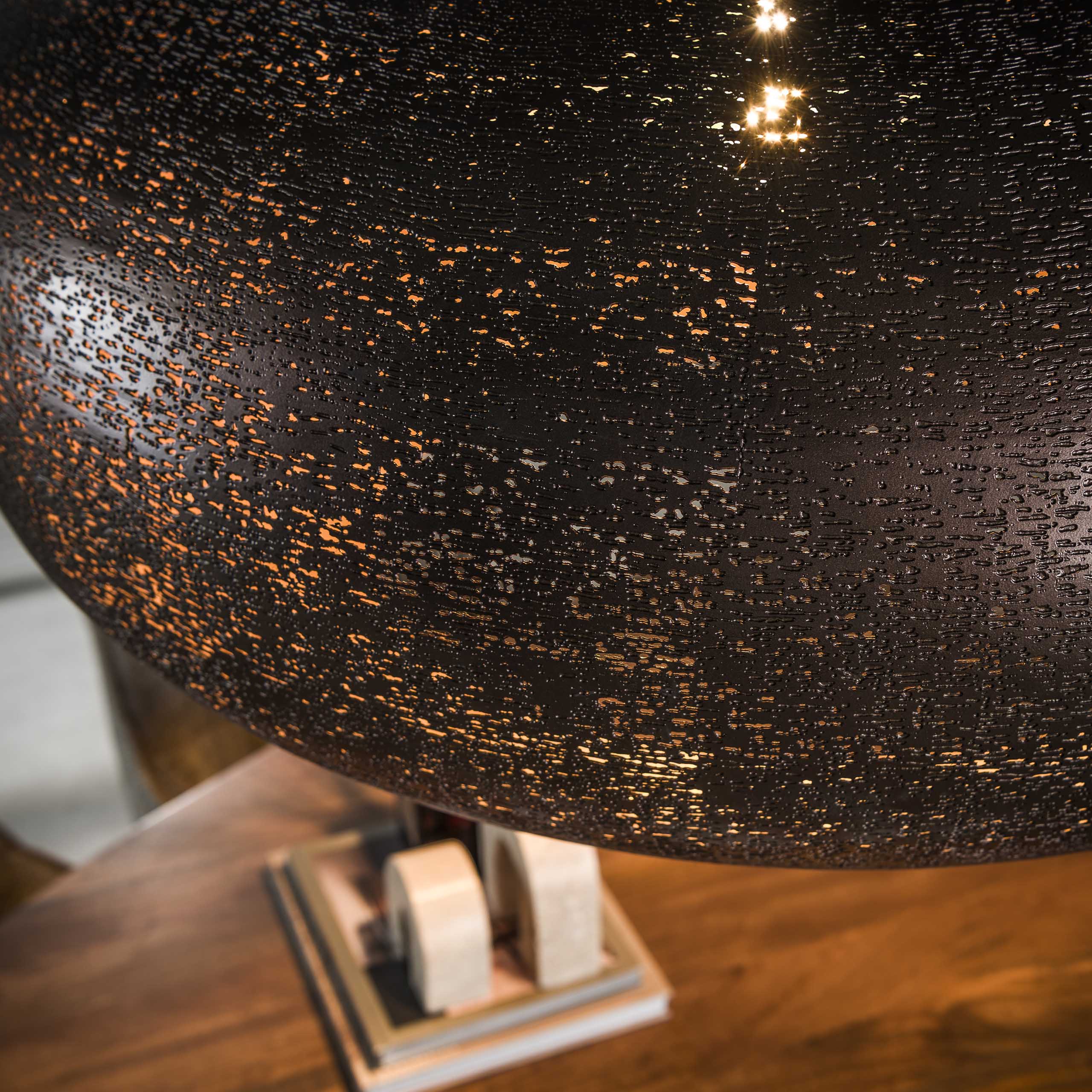 Pendelleuchte Cielo 1-flammig Ø68cm in Antikkupfer (Antiek koper) - Emmo Design