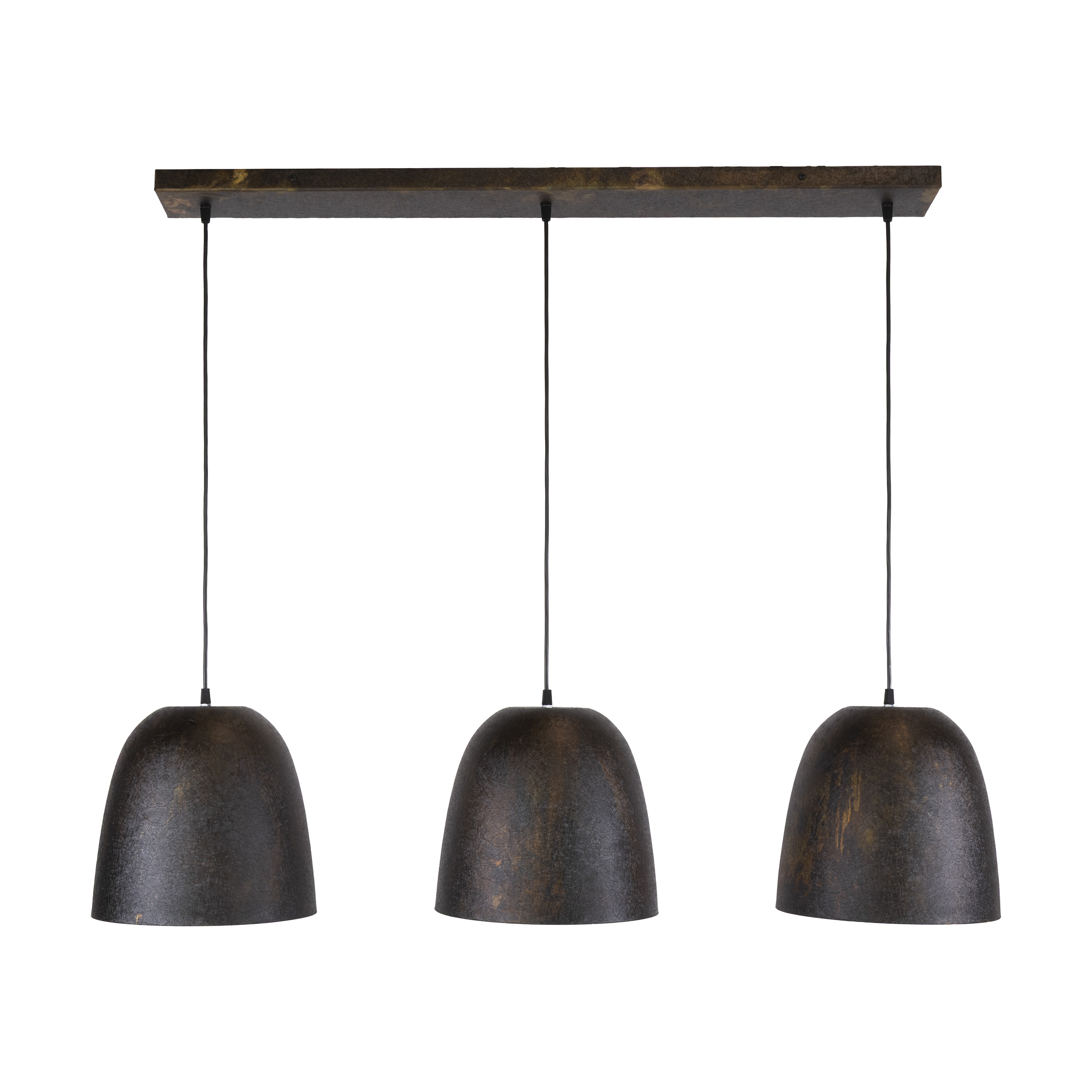 Hanglamp Nova 3-lichts / Smoked brown - Zijlstra