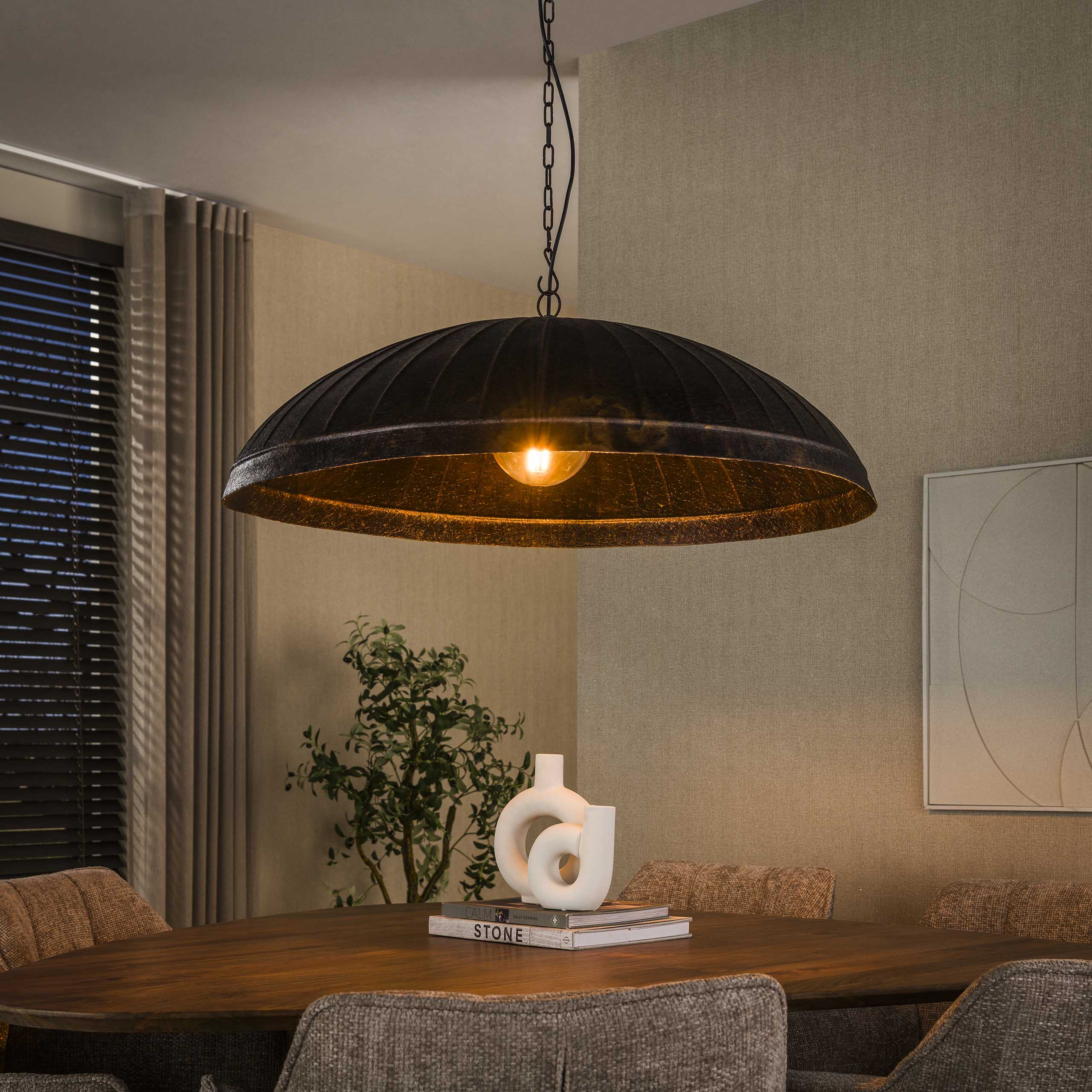 Hanglamp Guard 1-lichts Ø90cm / Smoked brown - Zijlstra
