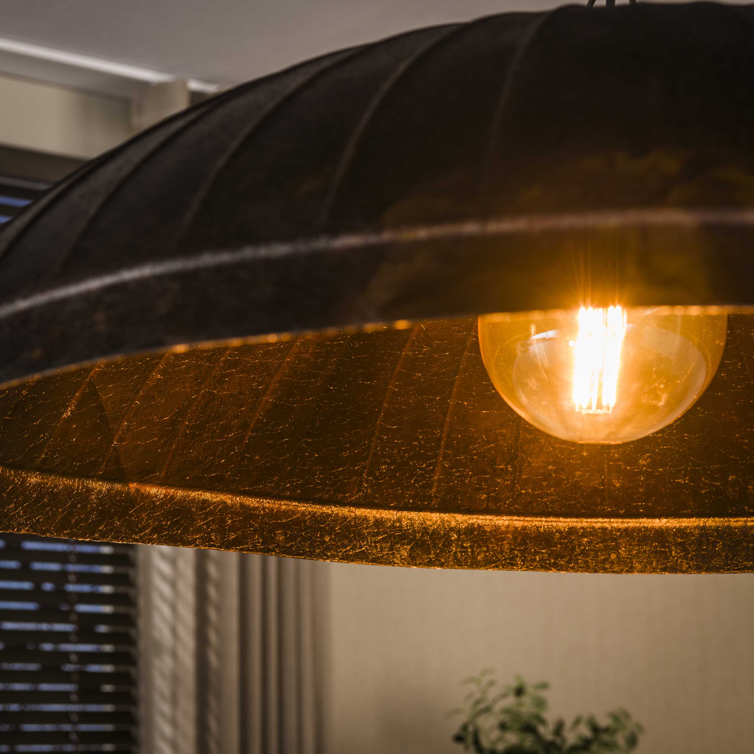 Pendelleuchte Guard 1-flammig Ø90cm in Smoked Brown - Emmo Design