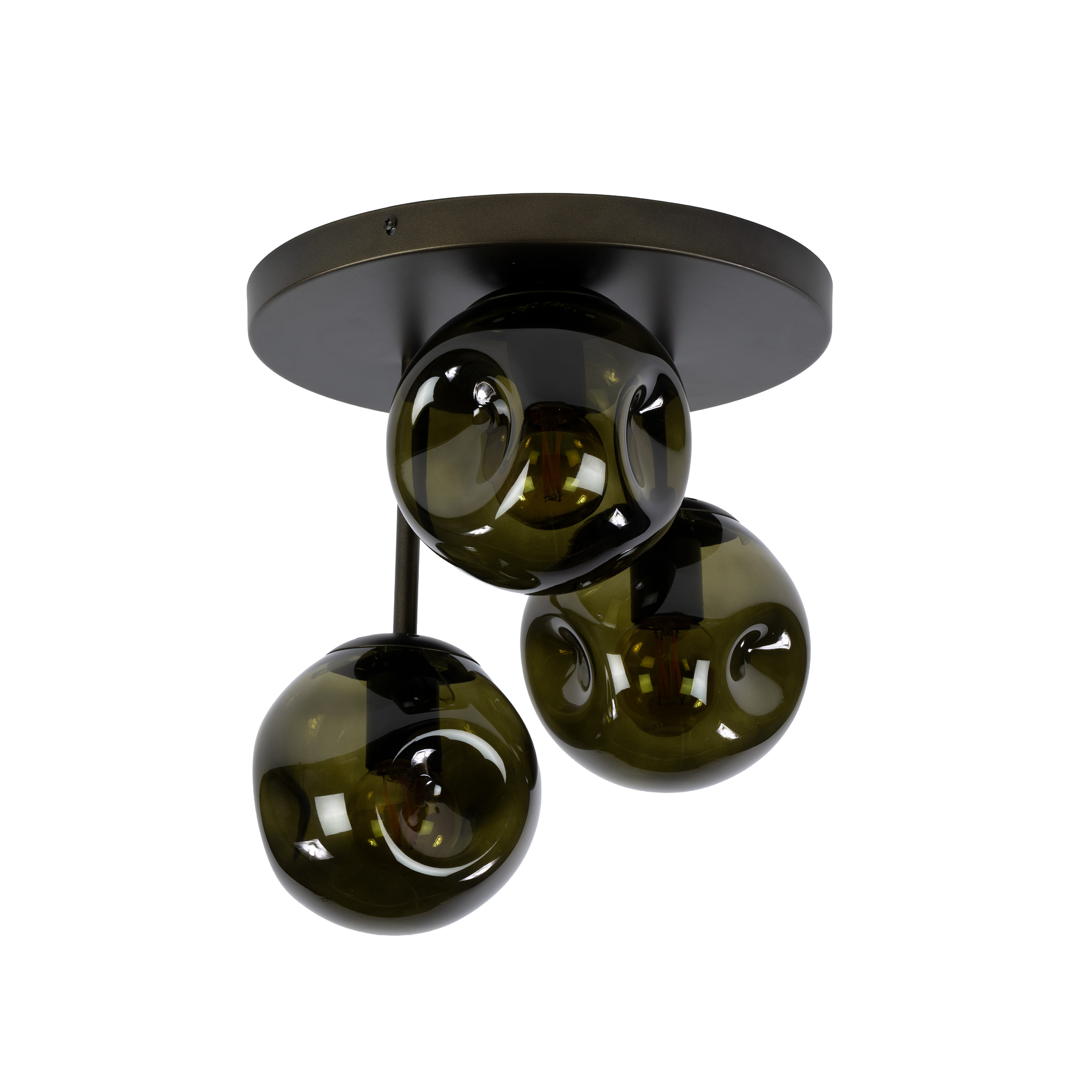 Deckenleuchte Stellar 3-flammig in Sienna Braun - Emmo Design