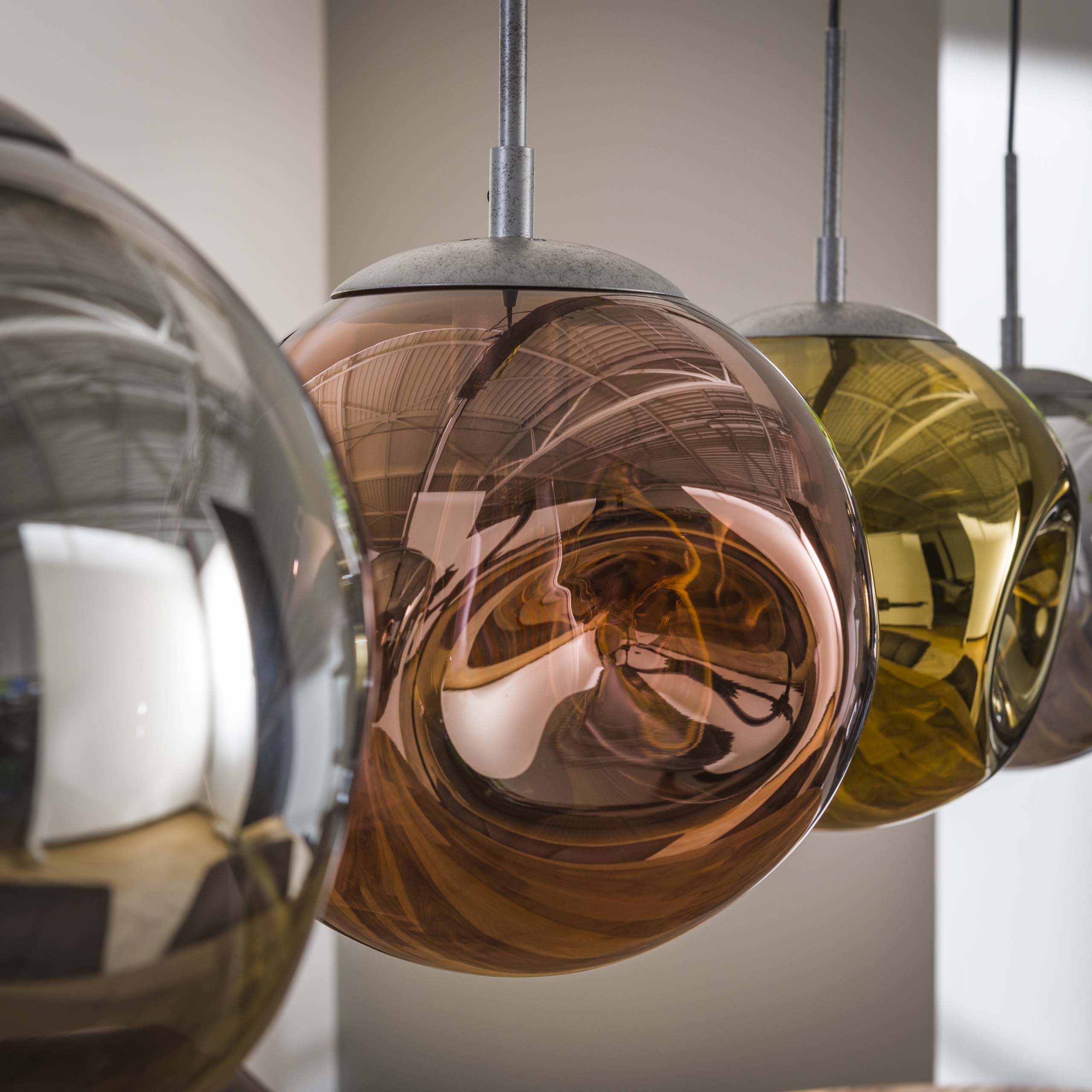 Hanglamp Stellar 4-lichts / Oud zilver - Zijlstra
