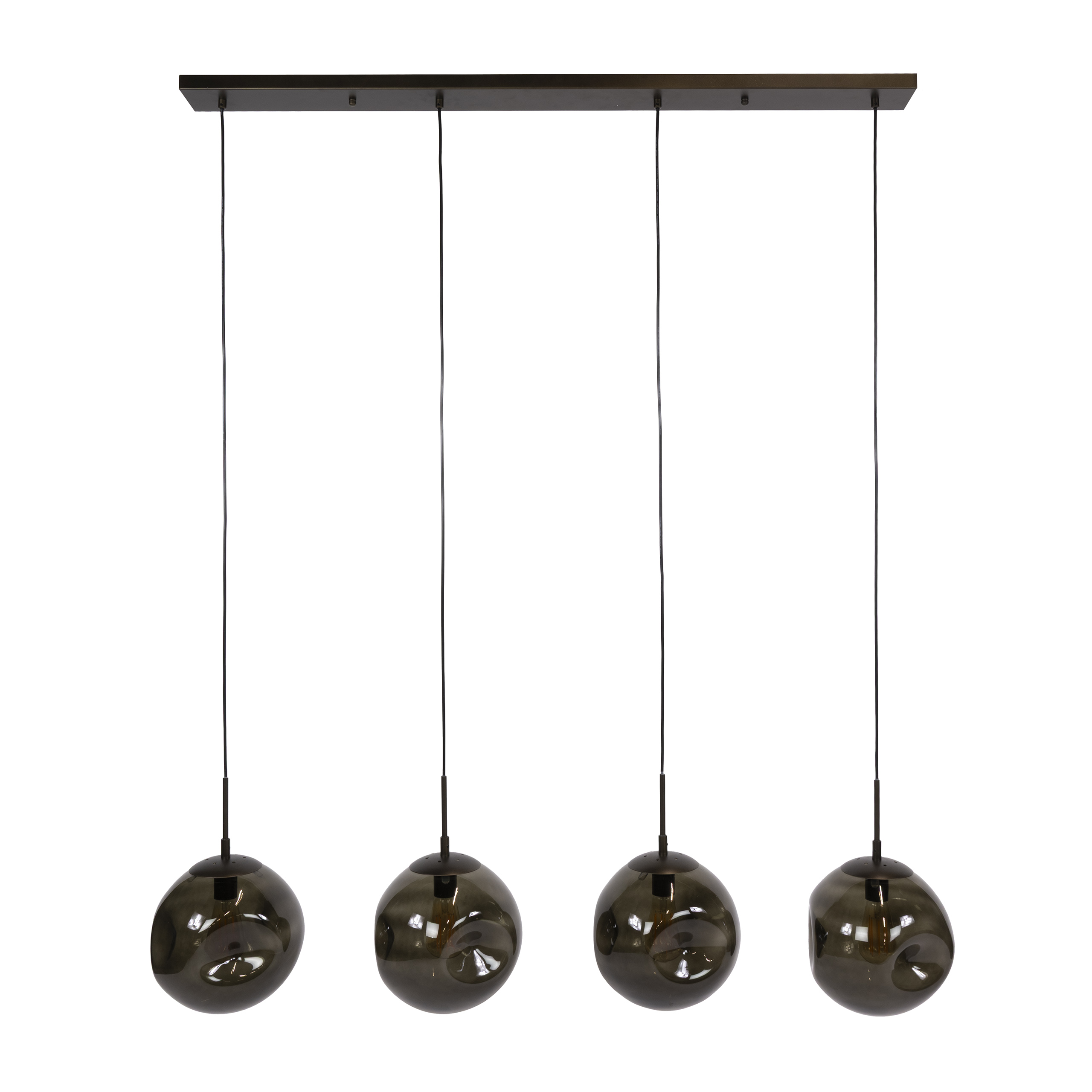 Pendelleuchte Stellar 4-flammig in Sienna Braun - Emmo Design