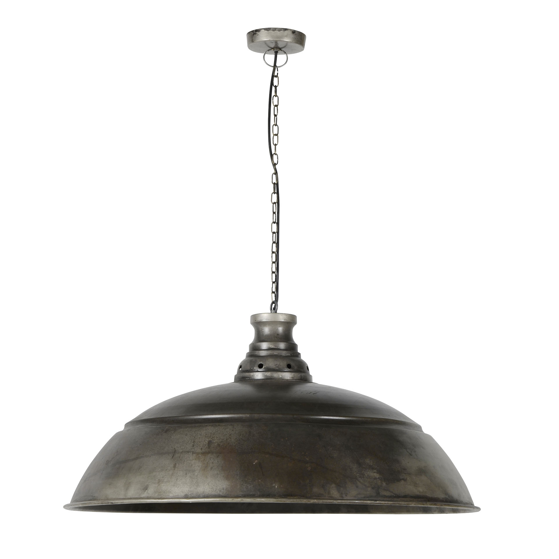 Hanglamp Industry 1-lichts Ø80cm / Oud zilver - Zijlstra