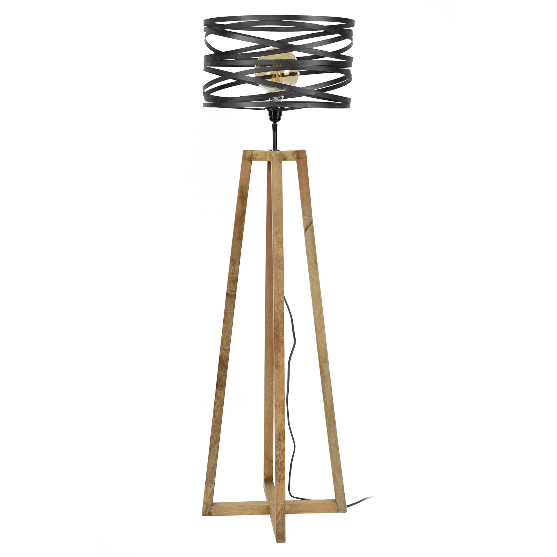 Stehleuchte Twist 1-flammig in Slate Grey - Emmo Design