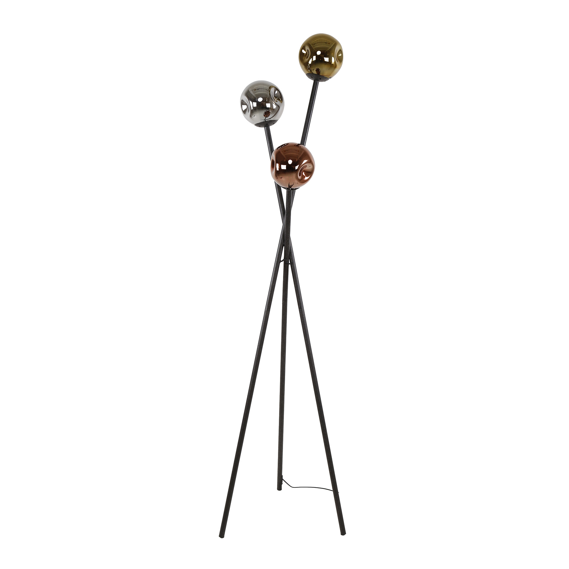 Floor Lamp Molecule 3-light / Artic black - Zijlstra