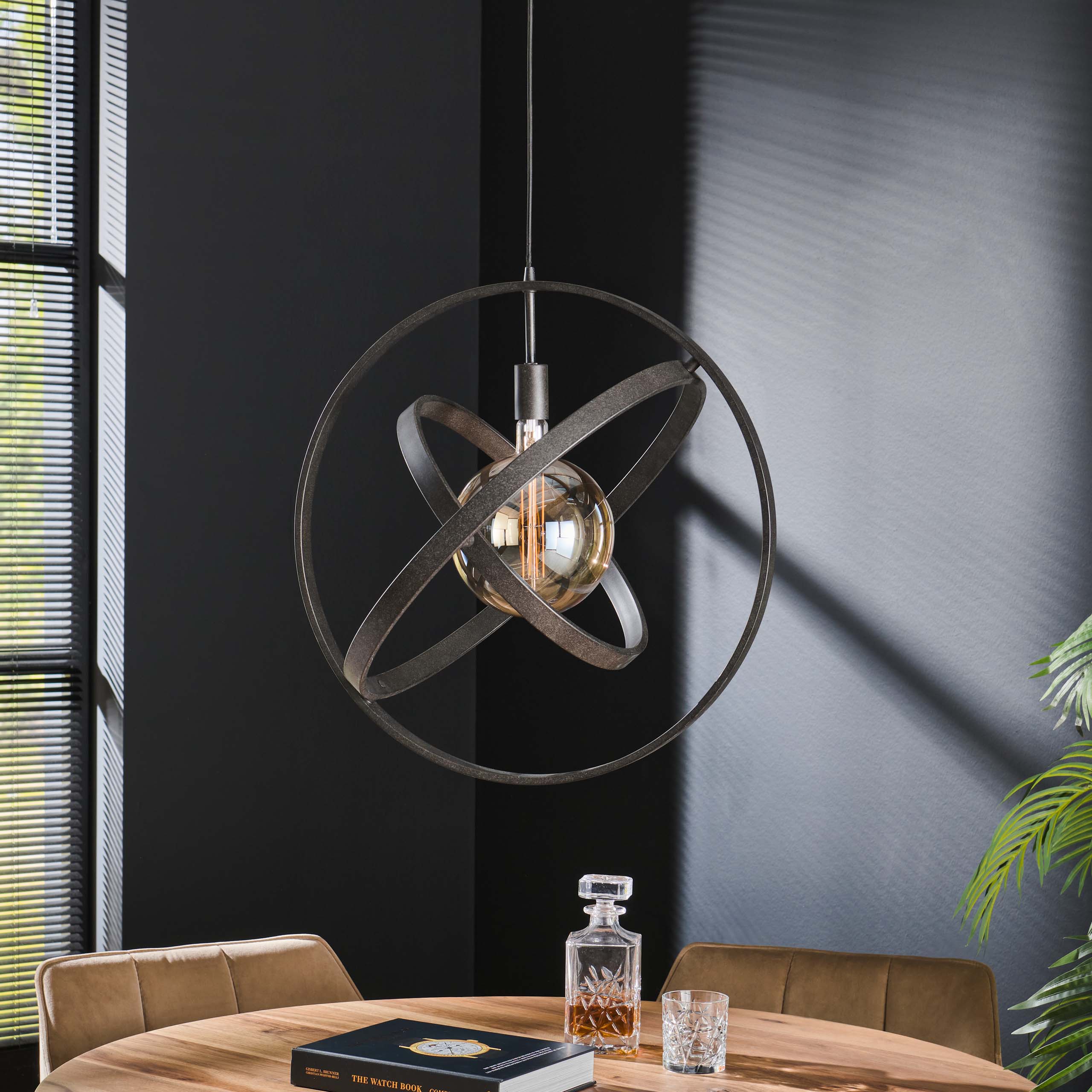 Hanglamp Galaxy 1-lichts / Artic zwart - Zijlstra
