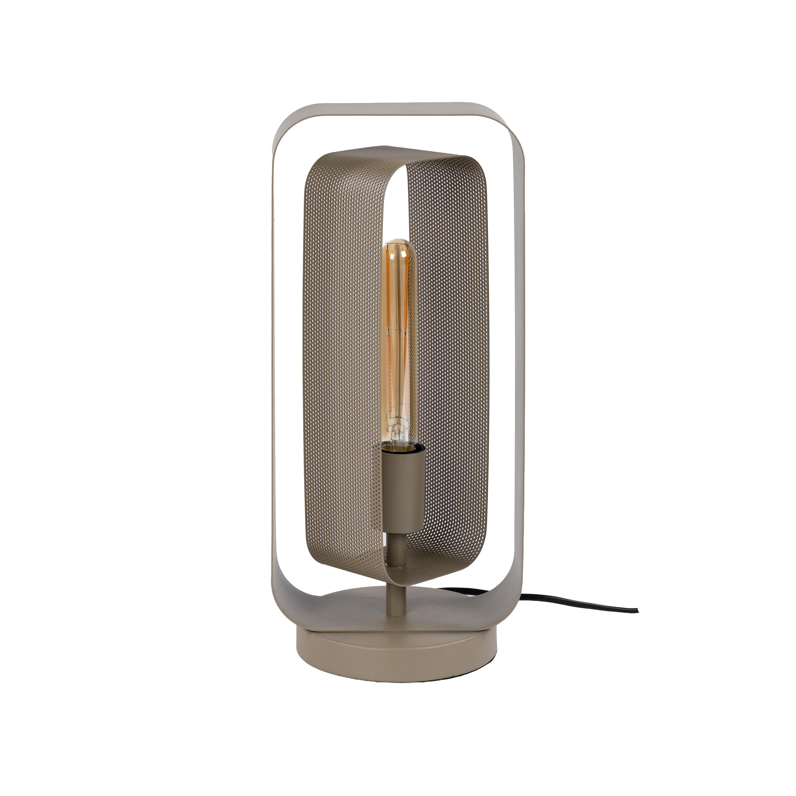 Tafellamp Mesh Rotate 1-lichts / Beige - Zijlstra