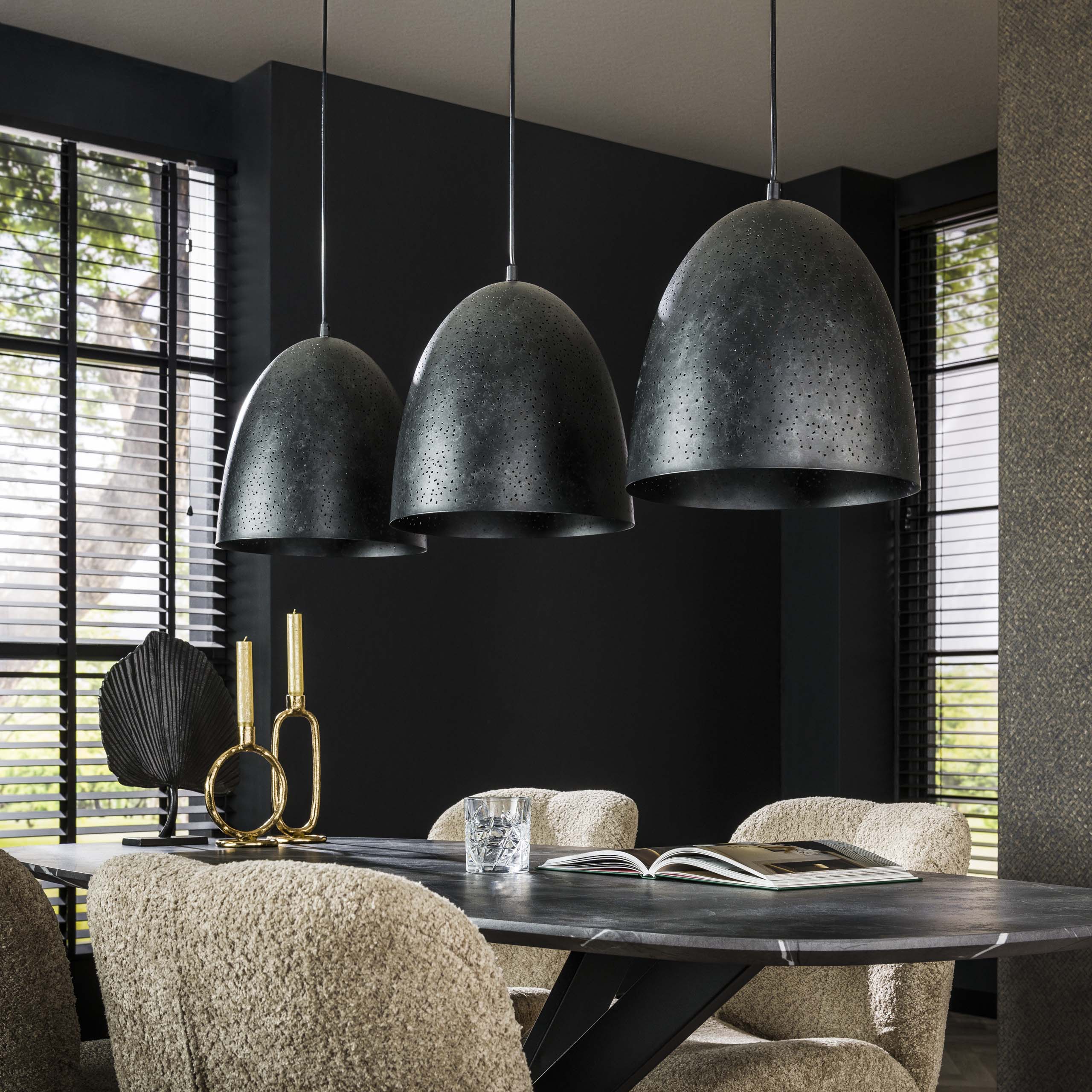 Hanglamp Kosmos 3-lichts / Charcoal - Zijlstra