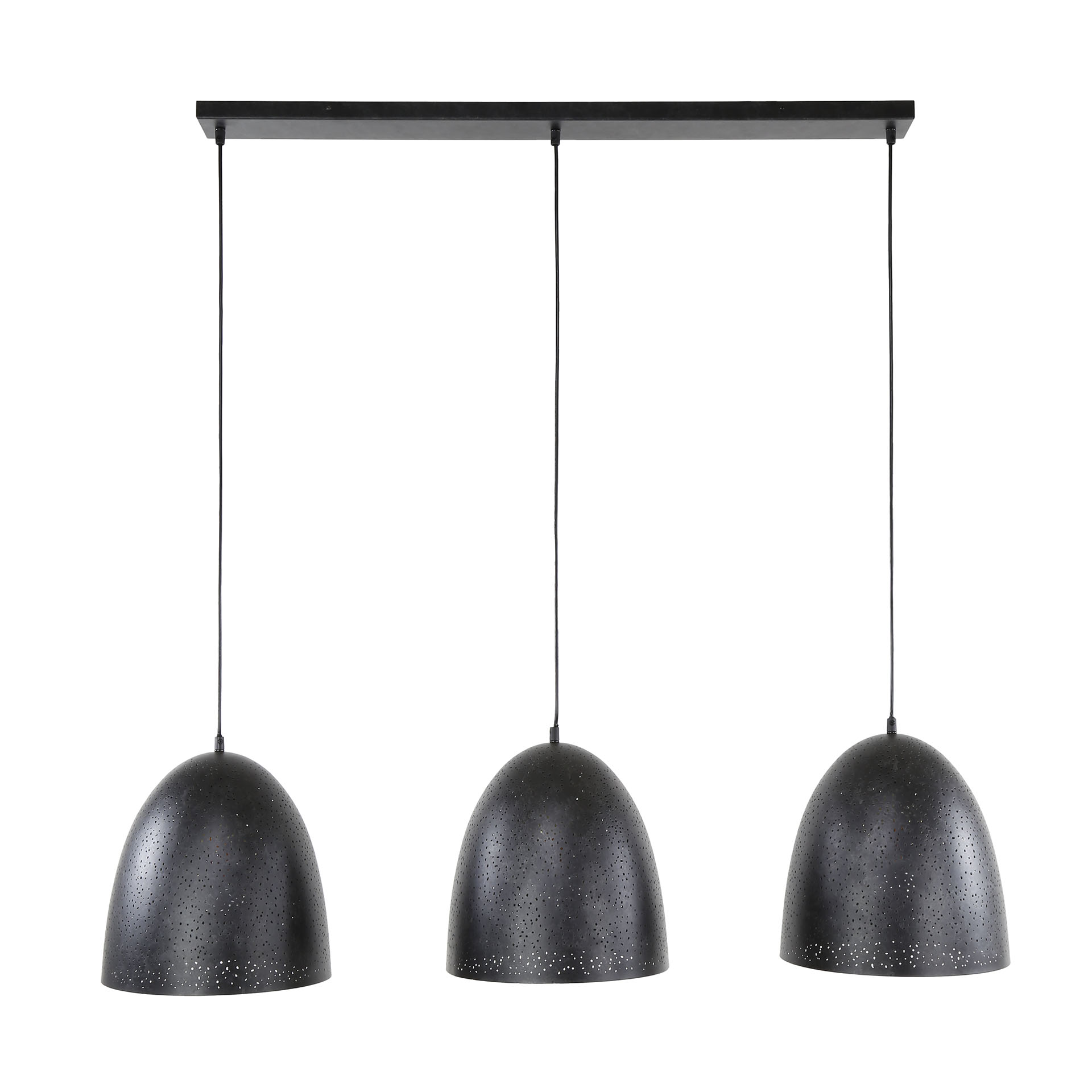 Pendelleuchte Kosmos 3-flammig in Charcoal - Emmo Design