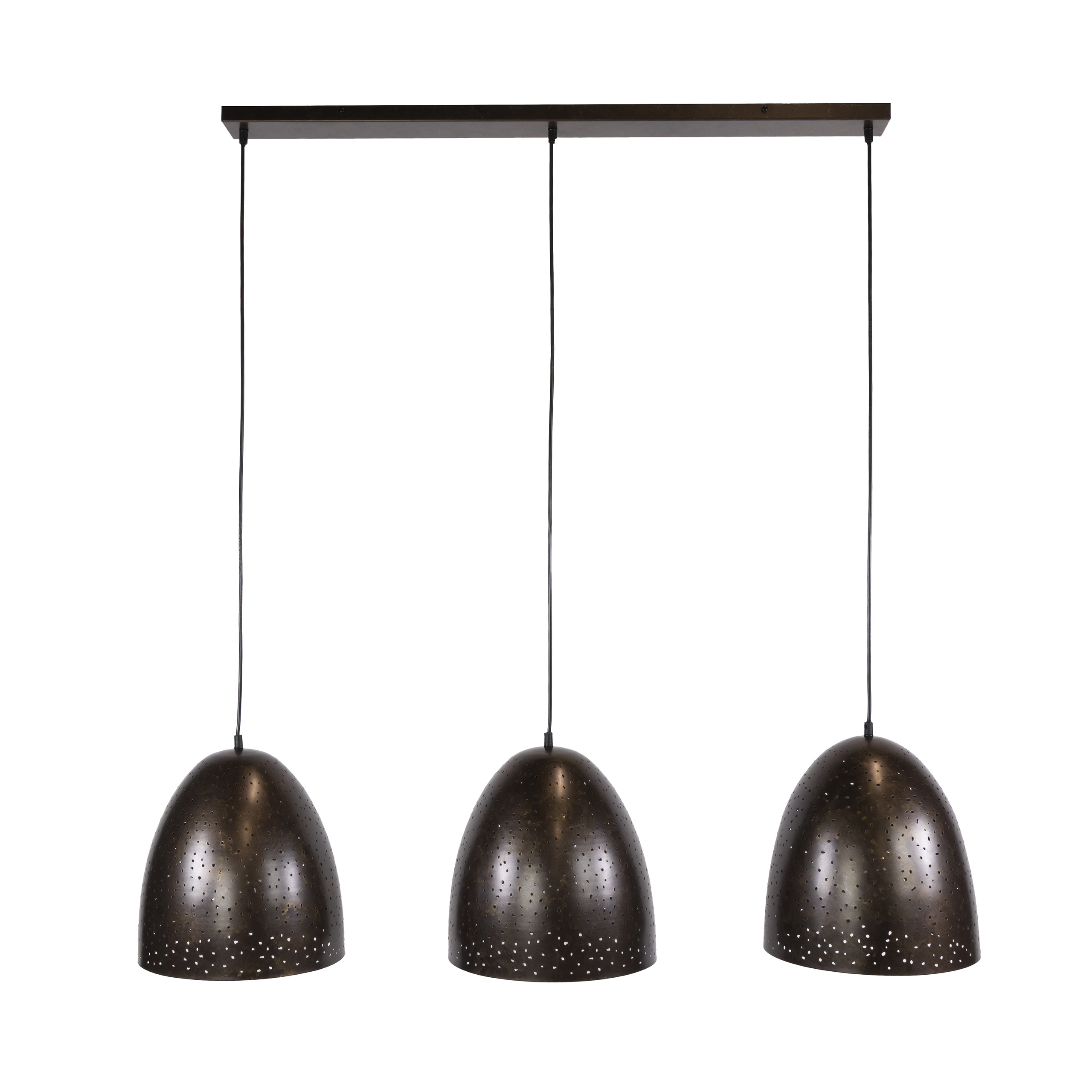 Pendelleuchte Kosmos 3-flammig in Urban Braun - Emmo Design