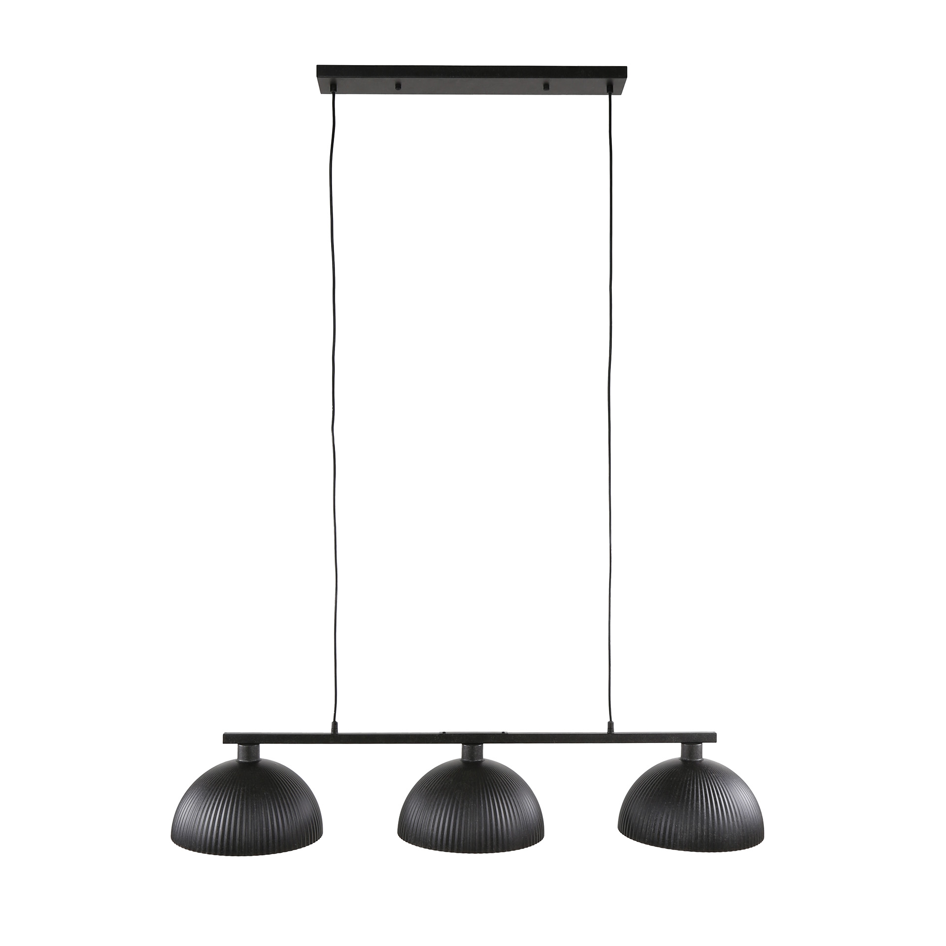 Pendelleuchte Ripple 3-flammig in Artic Schwarz - Emmo Design
