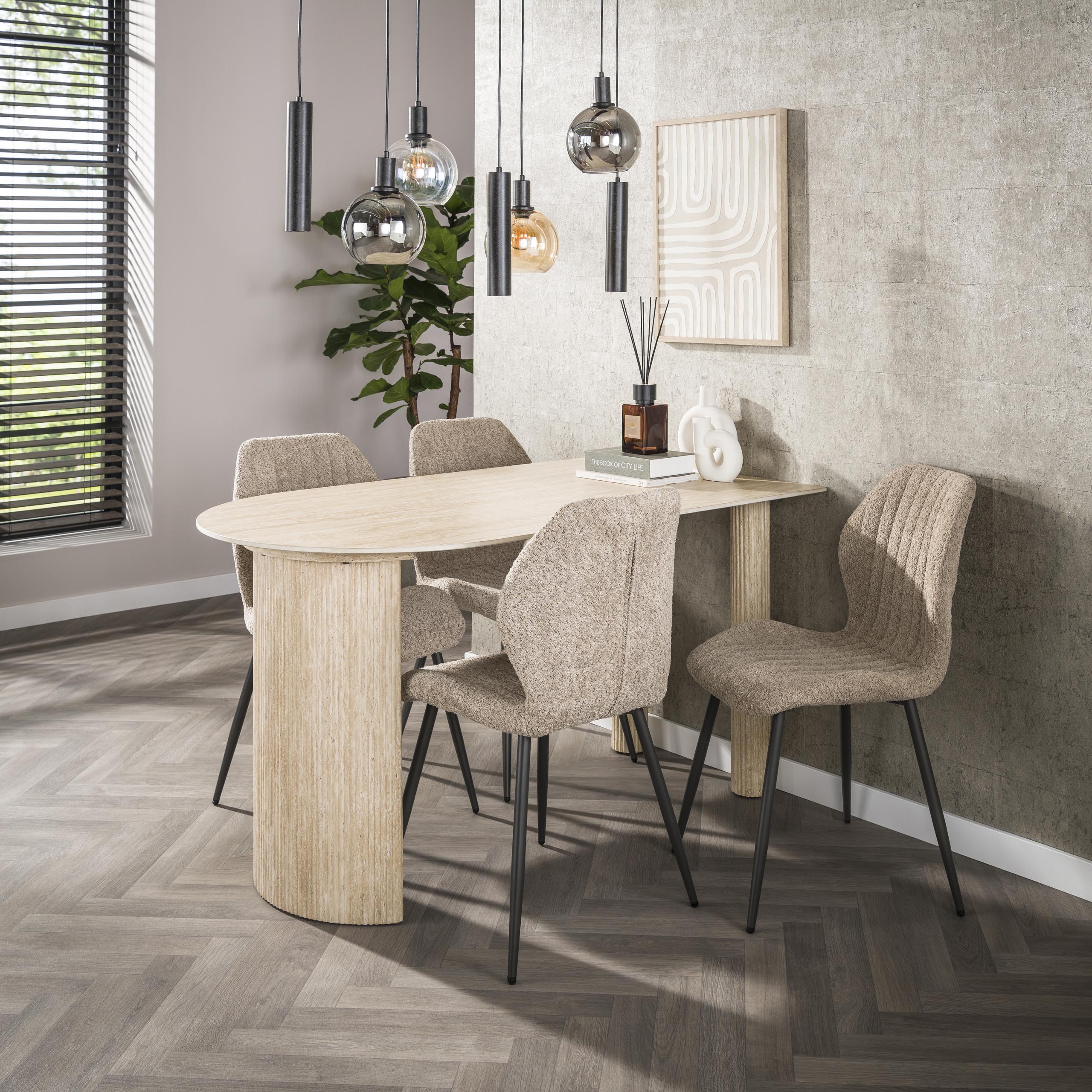 Hanglamp Sfera Tricolore 4+3-lichts / Artic zwart - Zijlstra
