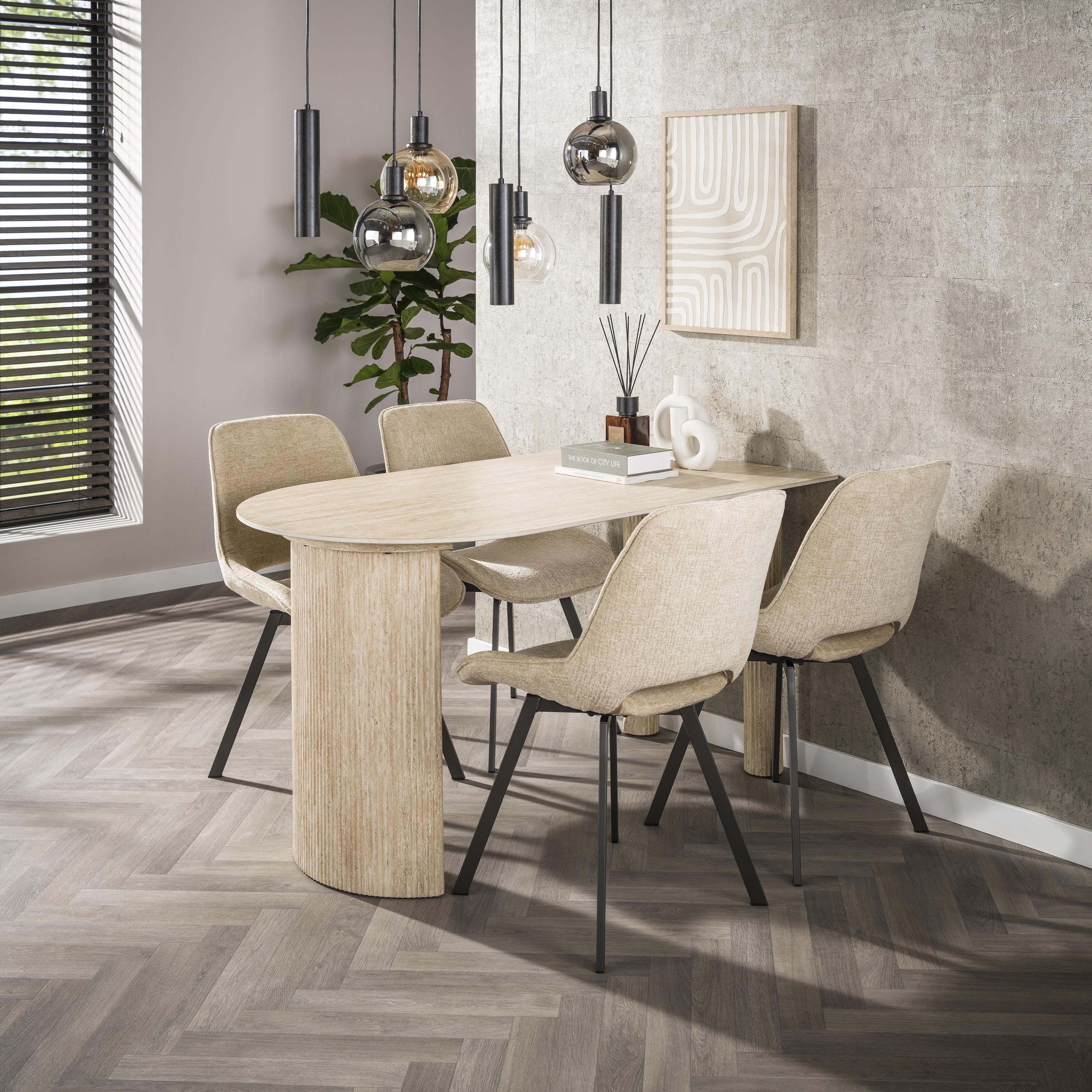 Hanglamp Sfera Tricolore 4+3-lichts / Artic zwart - Zijlstra