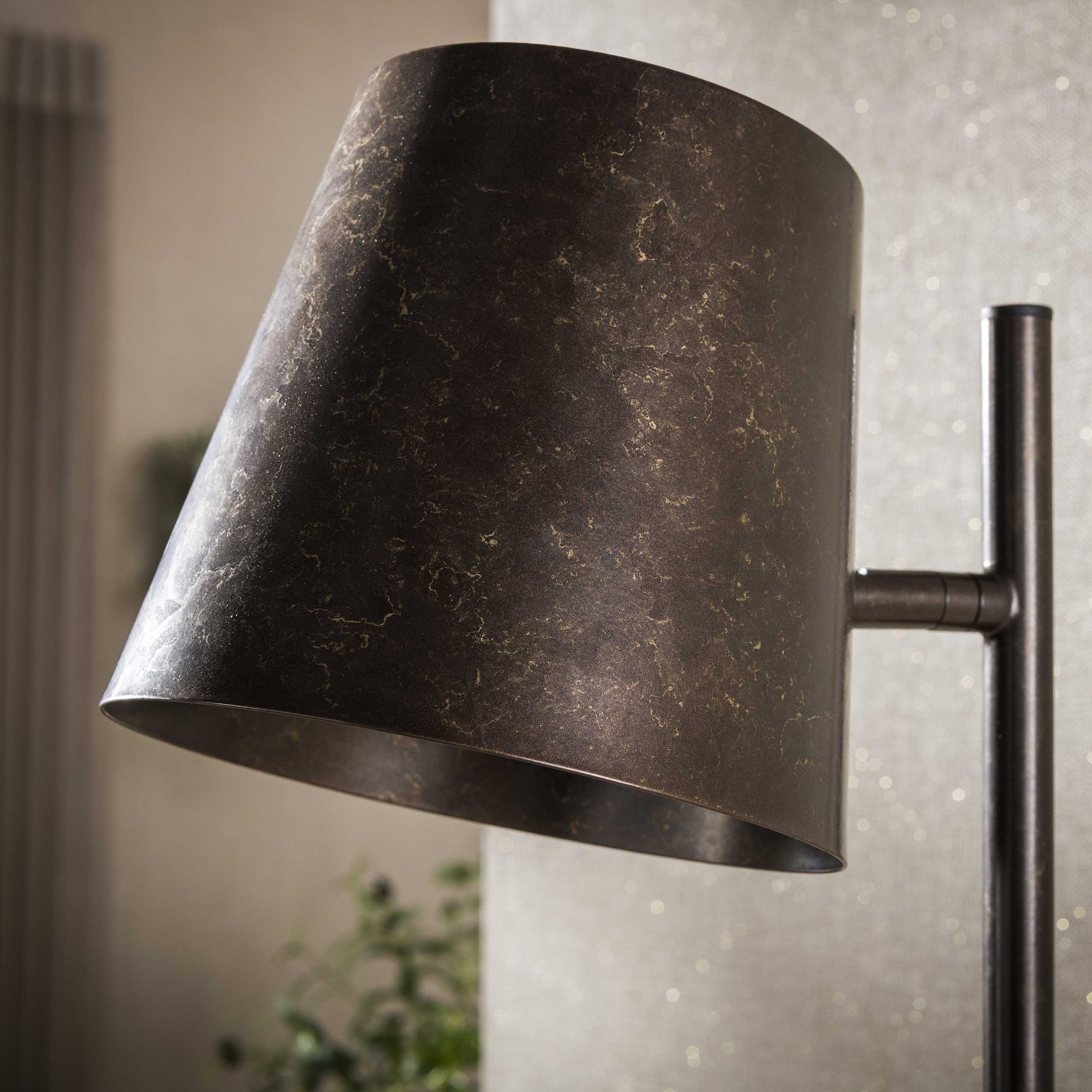 Vloerlamp Flex 1-lichts / Urban bruin - Zijlstra