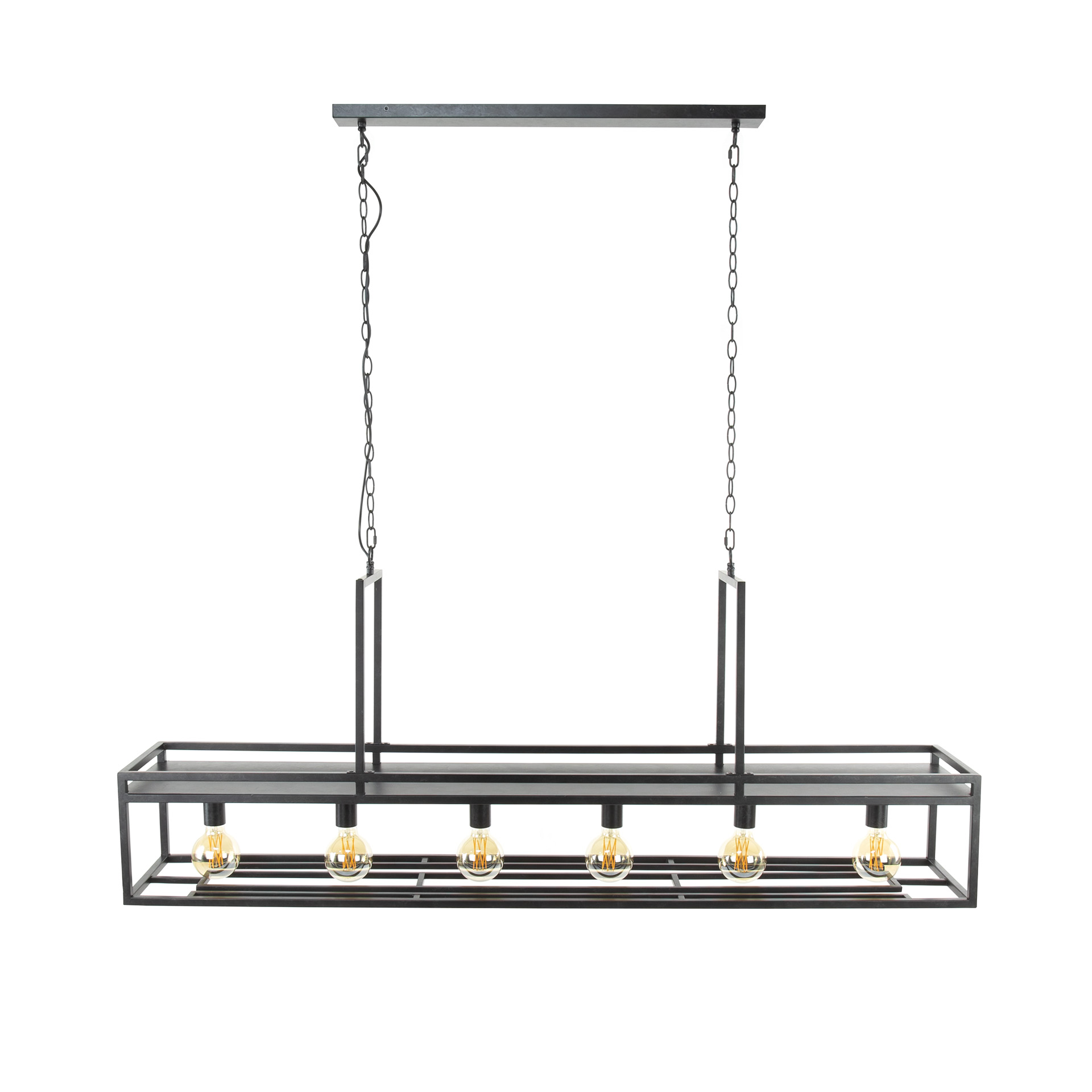Pendelleuchte Decorate 6-flammig in Charcoal - Emmo Design