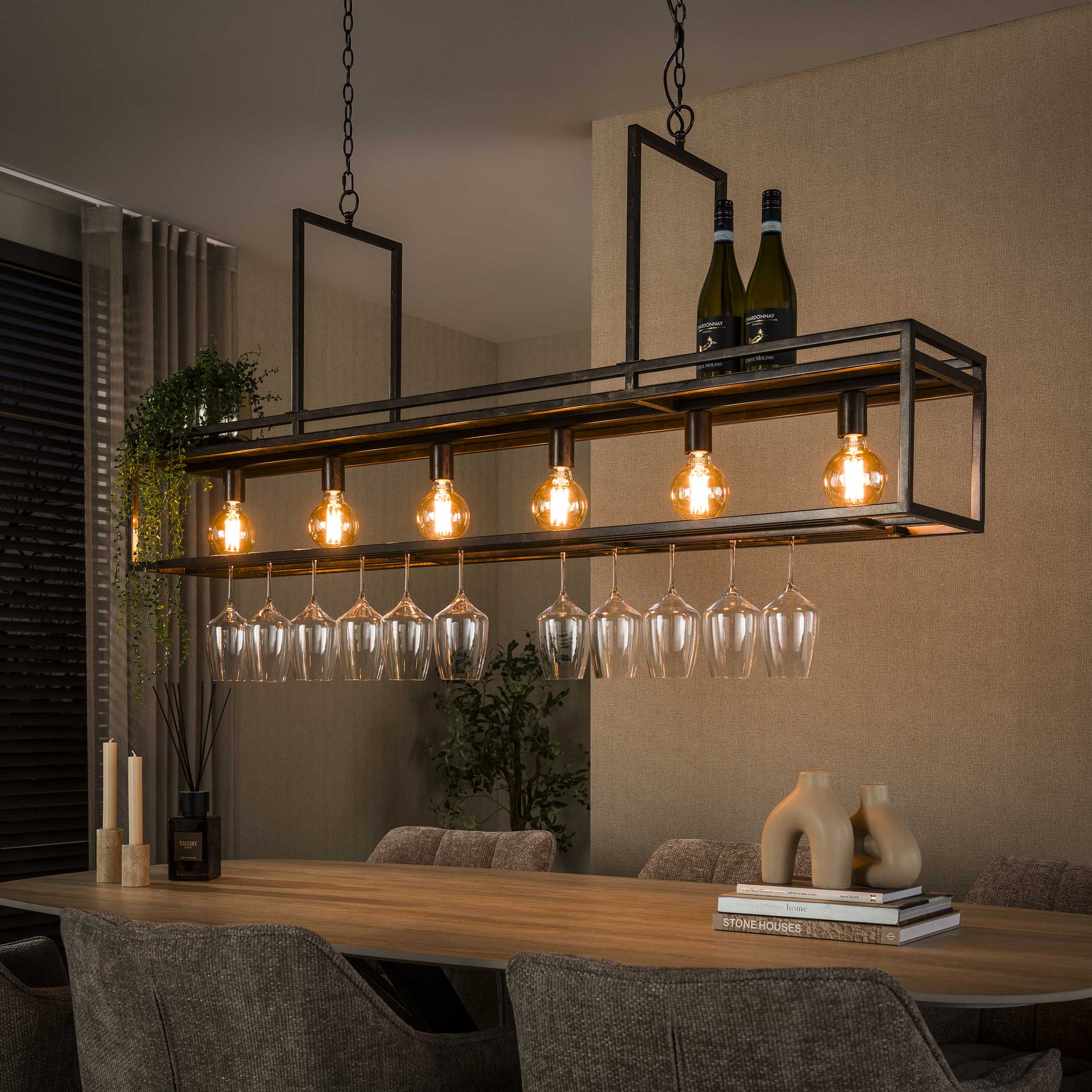 Hängeleuchte Decorate 6-flammig / Urban Braun - Zijlstra