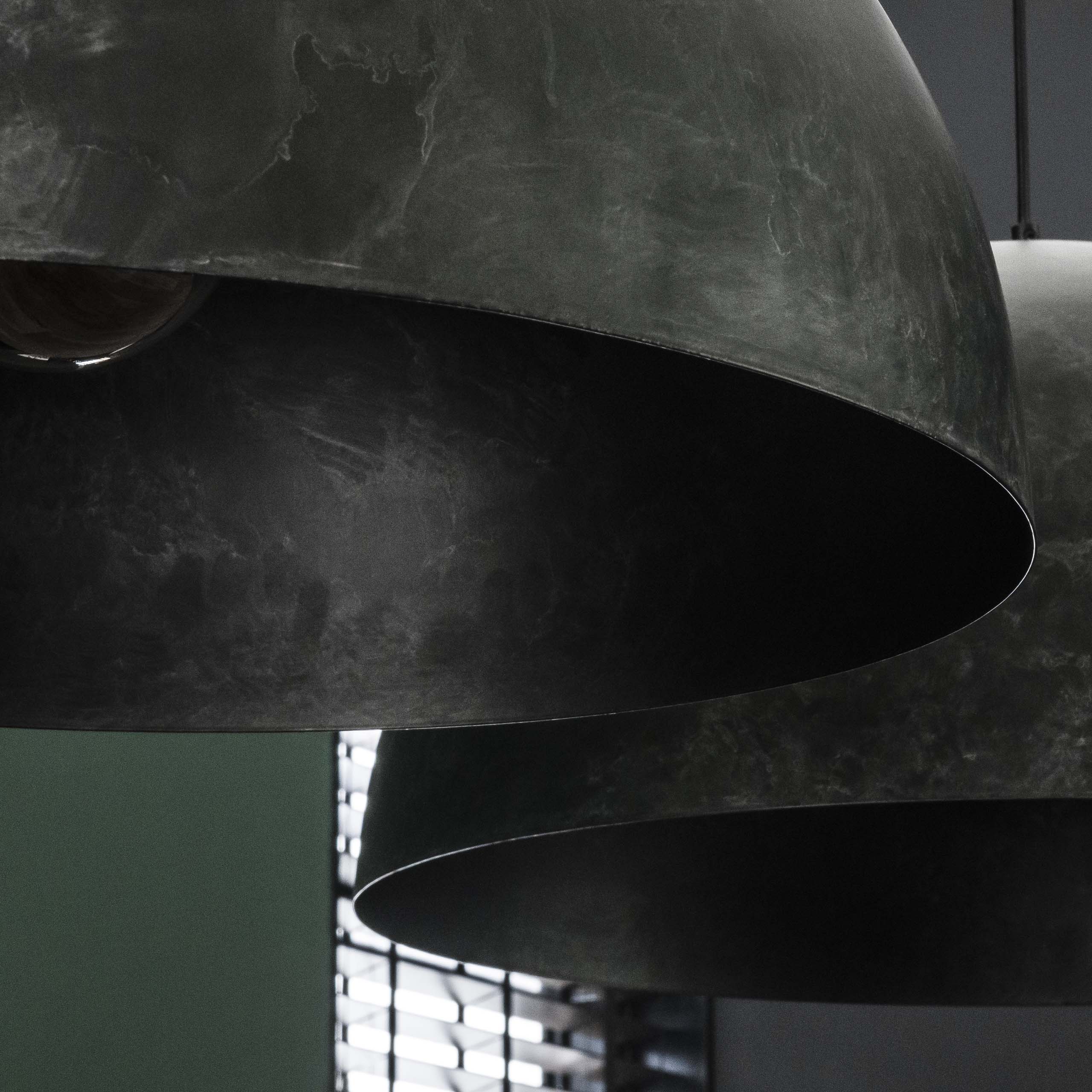 Hanglamp Dome 2-lichts Ø60cm / Charcoal - Zijlstra