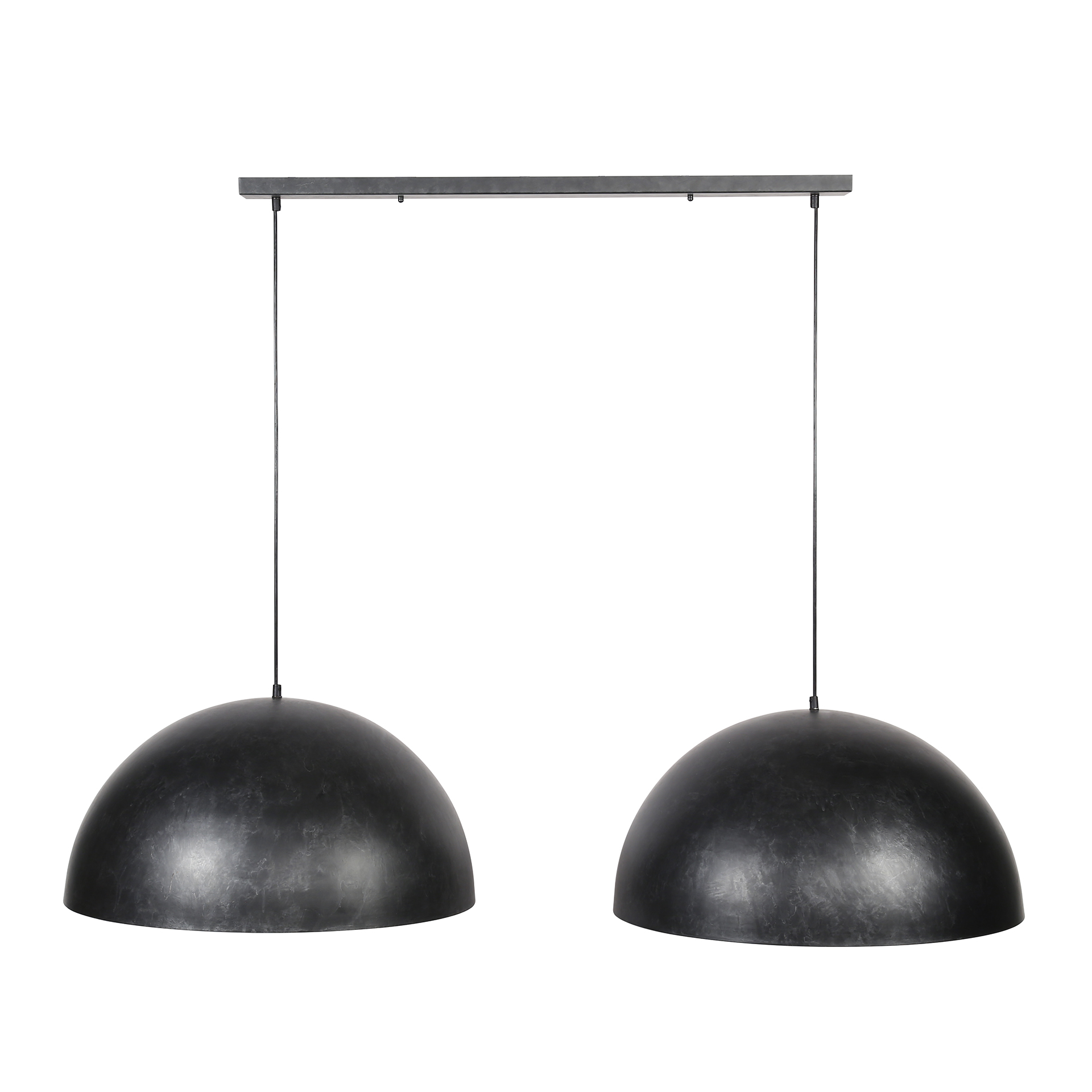 Hanglamp Dome 2-lichts Ø60cm / Charcoal - Zijlstra