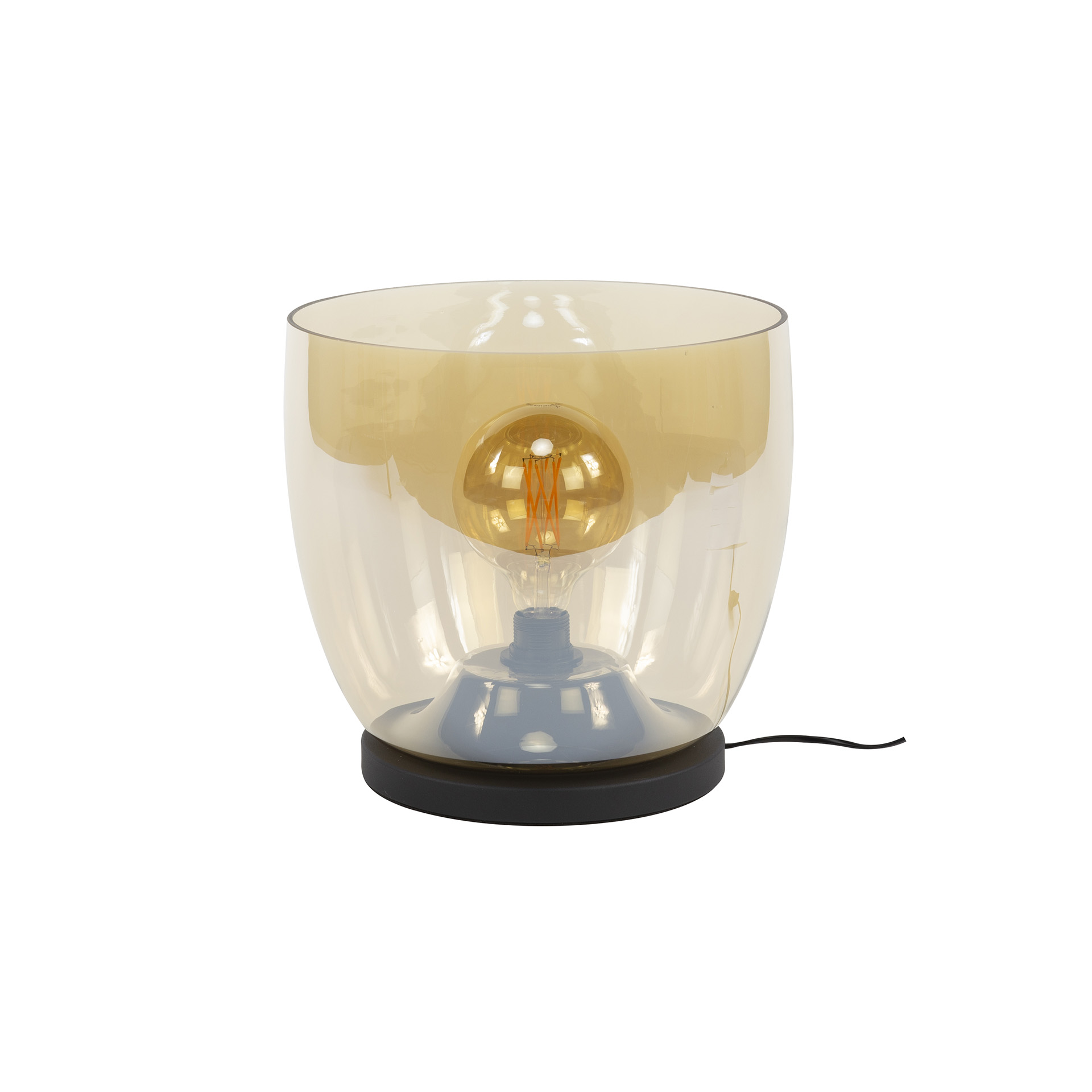 Floor lamp UP XL 1-light / Amber glass - Zijlstra
