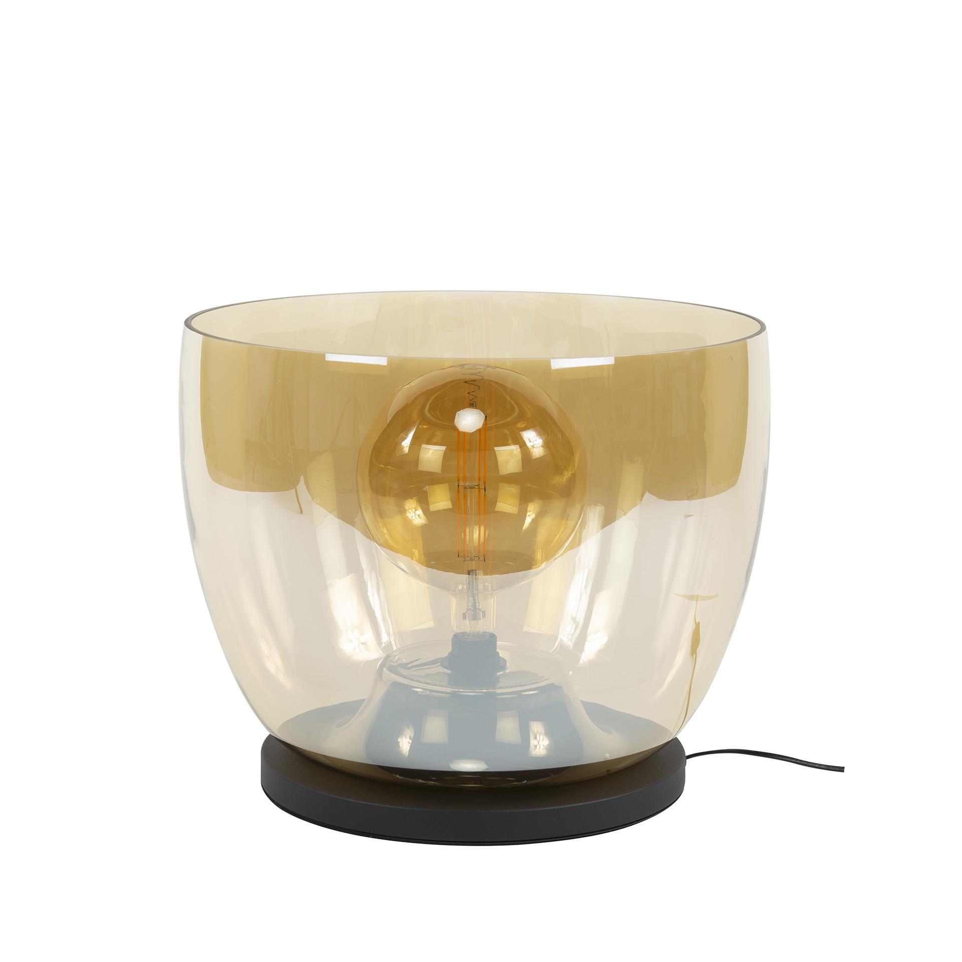 Stehleuchte UP XXL 1-flammig in Amberglas (Amber Glas) - Emmo Design