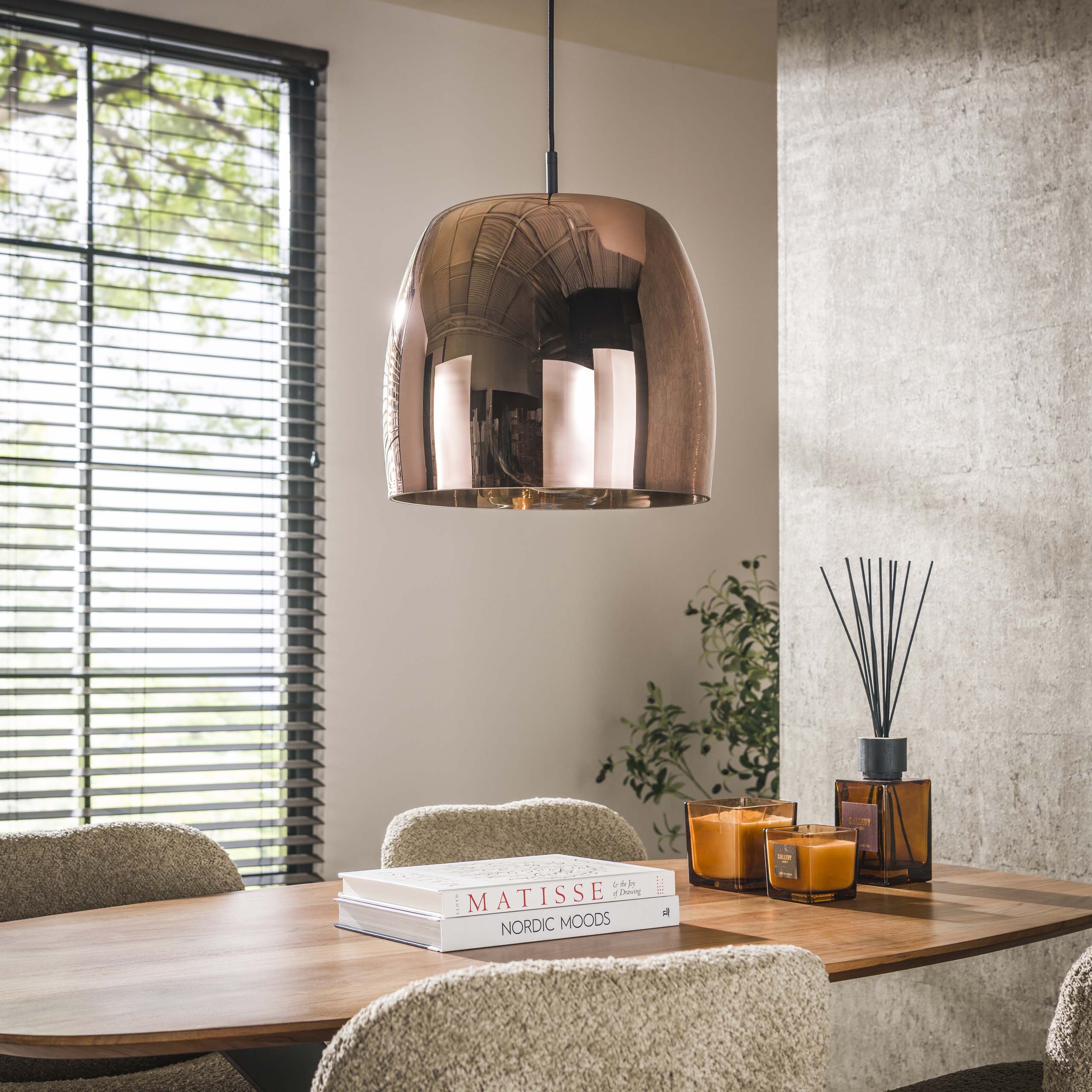 Pendelleuchte Drift Glass 1-flammig in Kupferglas (Koper Glas) - Emmo Design