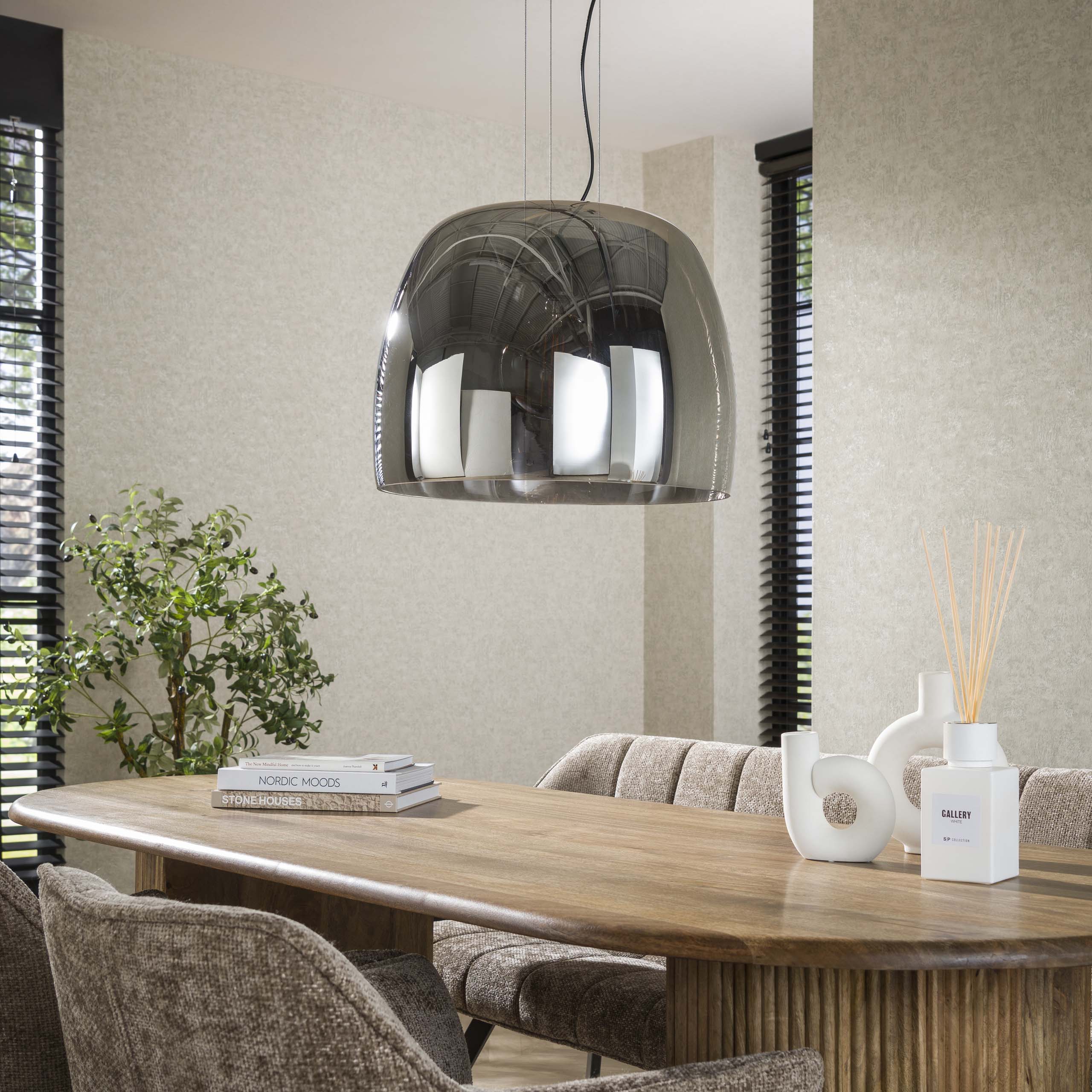 Hanglamp Drift Glass XL 1-lichts / Smoke grey glas - Zijlstra
