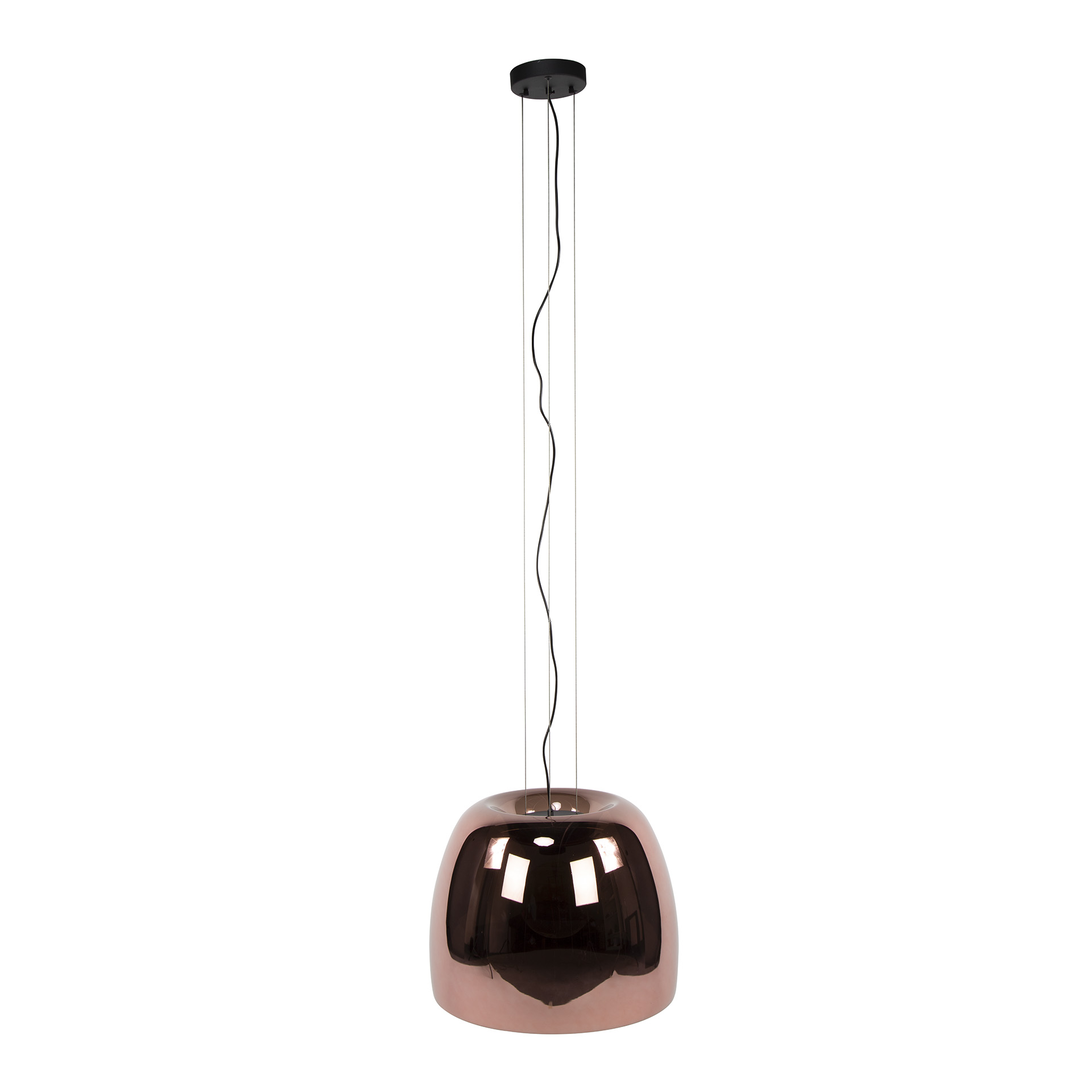 Hanglamp Drift Glass XL 1-lichts / Koper glas - Zijlstra