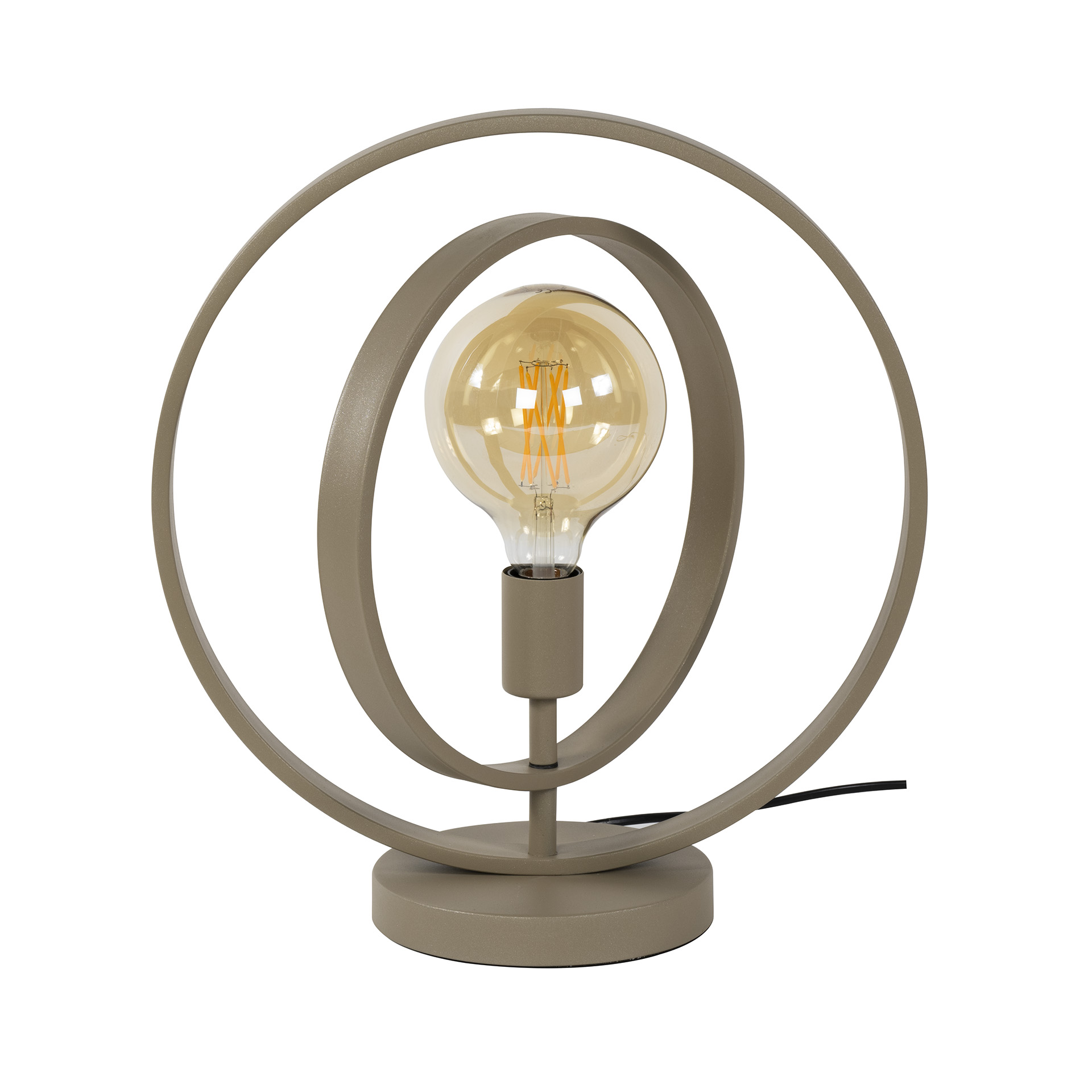Tischleuchte Turn Around 1-flammig in Beige - Emmo Design