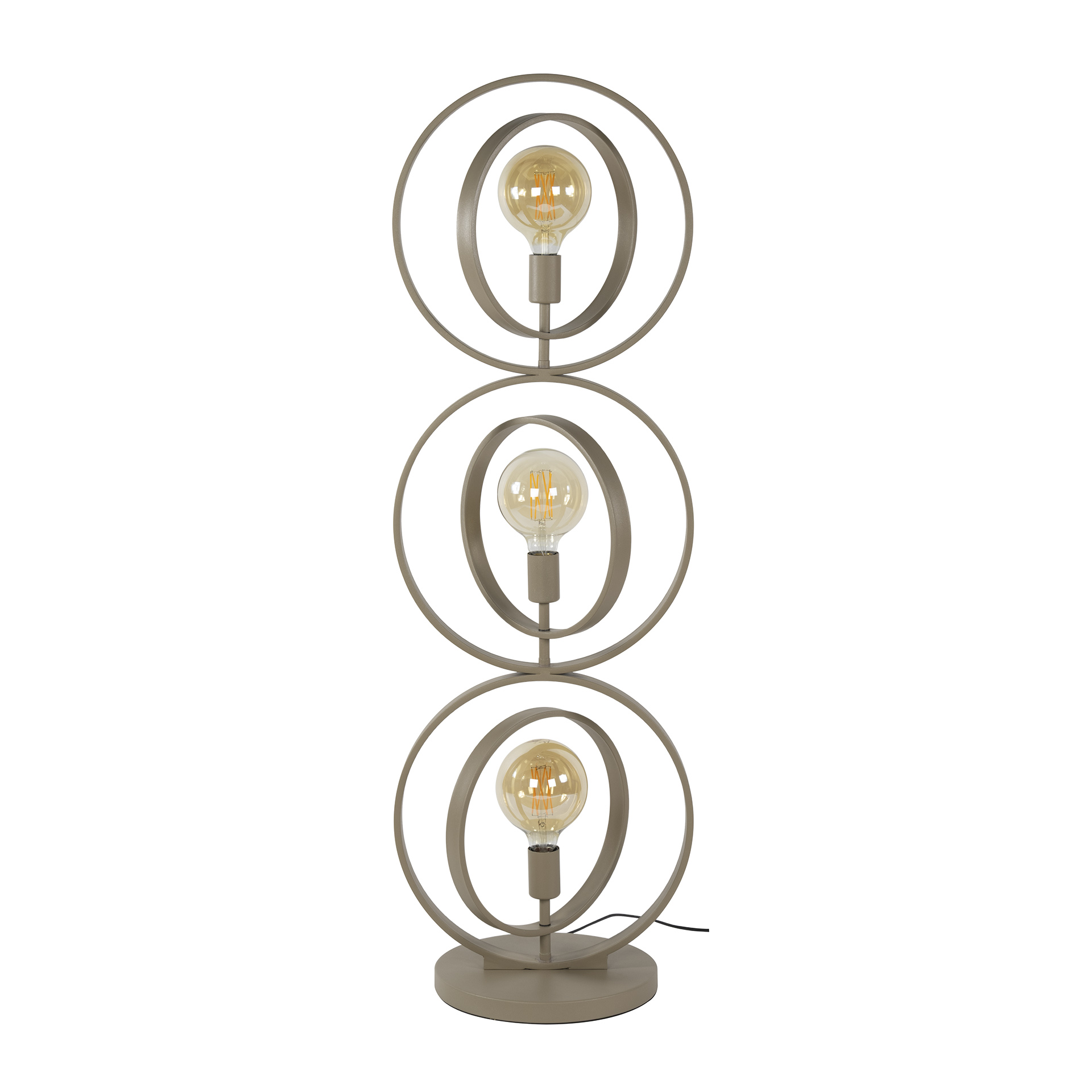 Floor Lamp Turn Around 3-light / Beige - Zijlstra