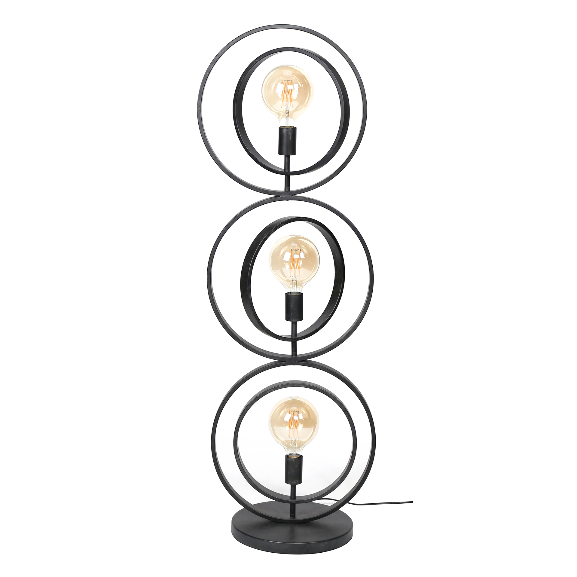 Floor Lamp Turn Around 3-light / Charcoal - Zijlstra