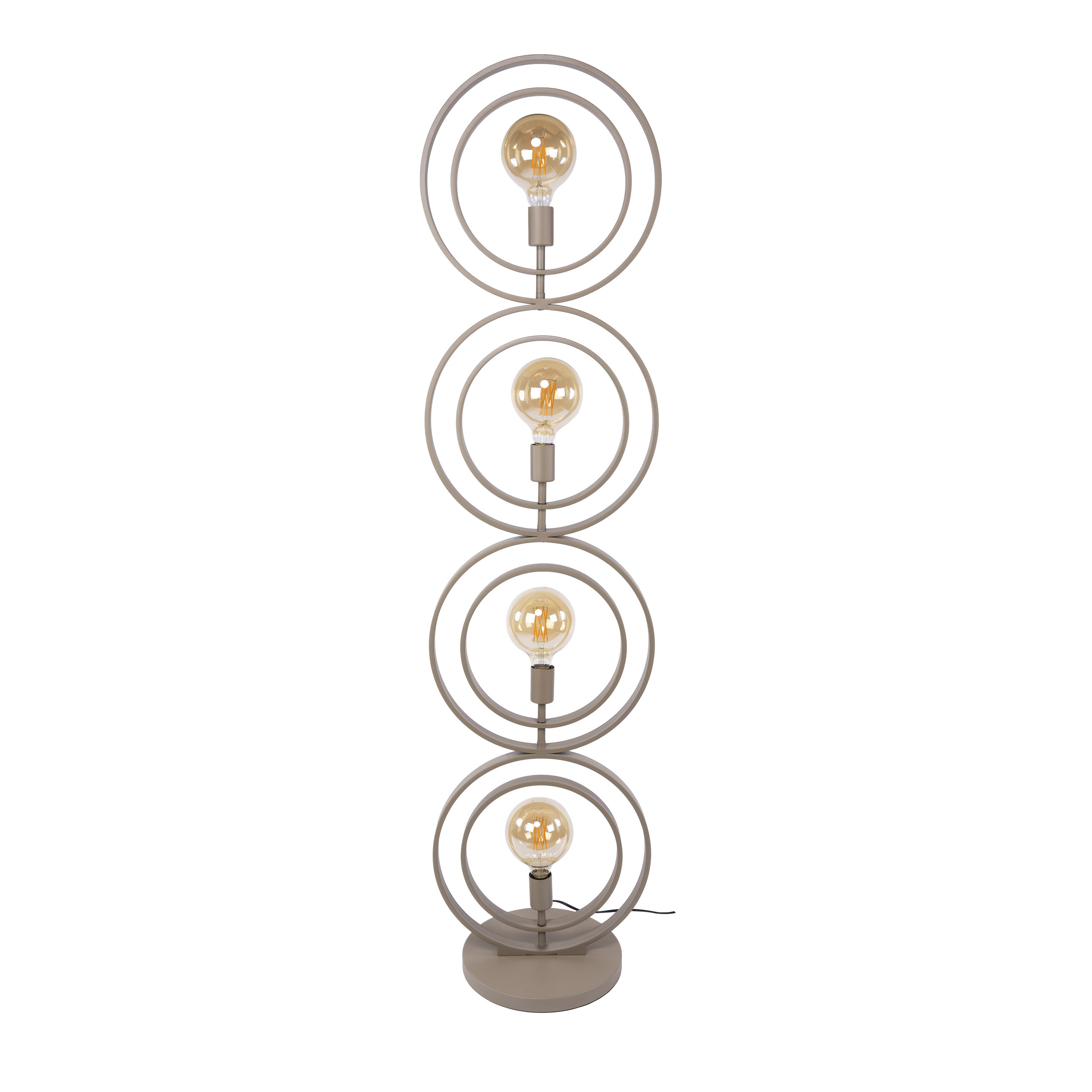 Floor Lamp Turn Around 4-light / Beige - Zijlstra