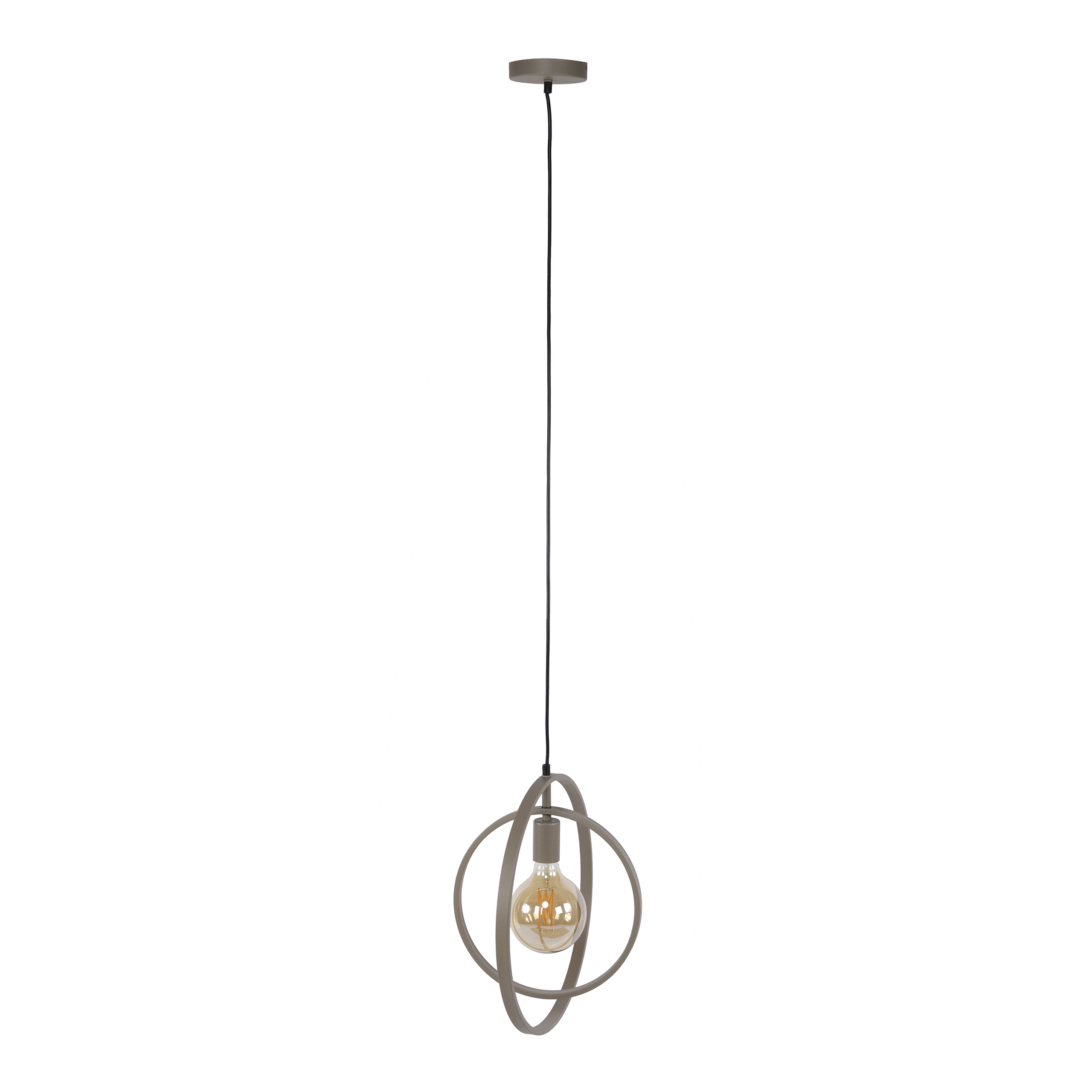 Pendelleuchte Turn Around 1-flammig in Beige - Emmo Design