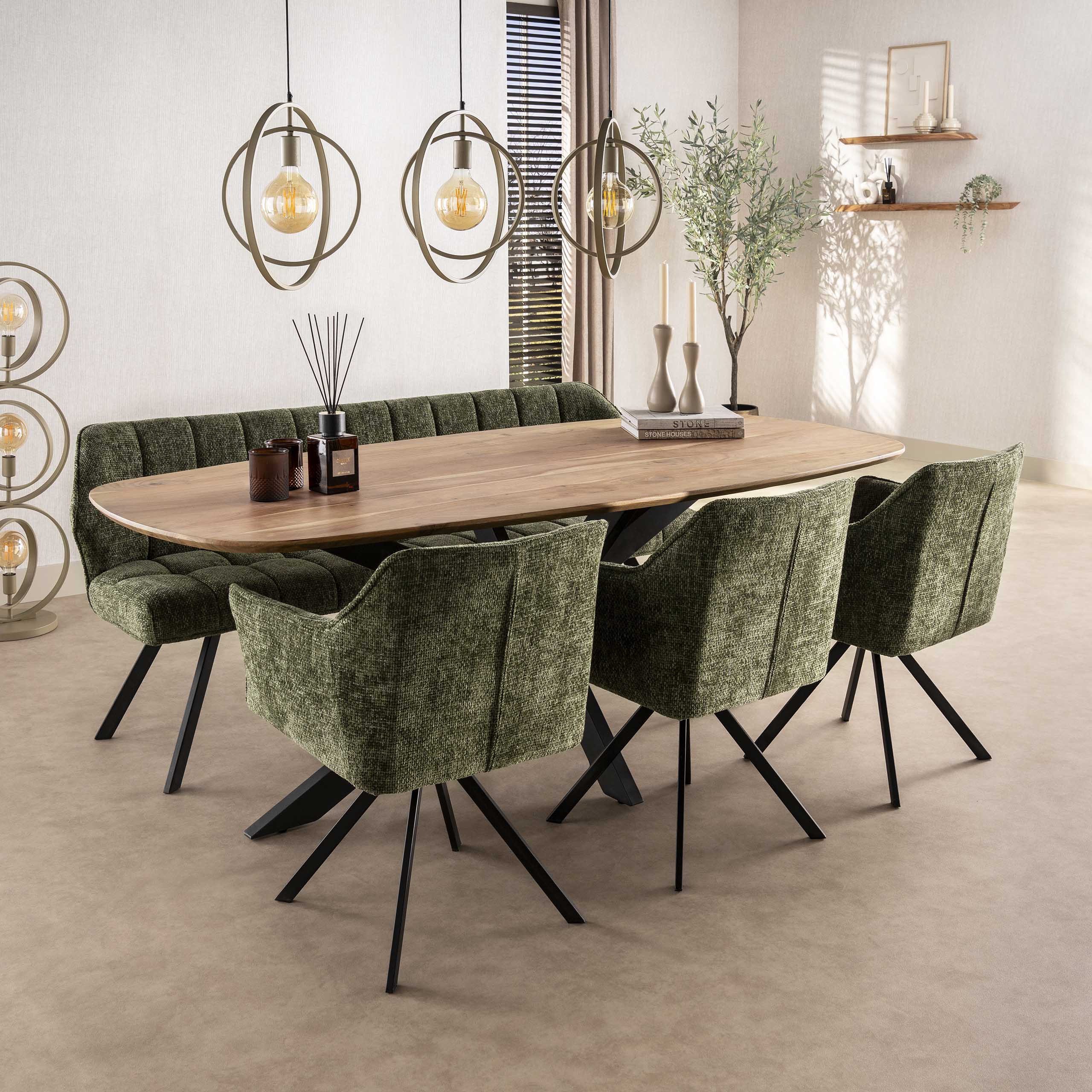 Hanglamp Turn Around 3-lichts / Beige - Zijlstra
