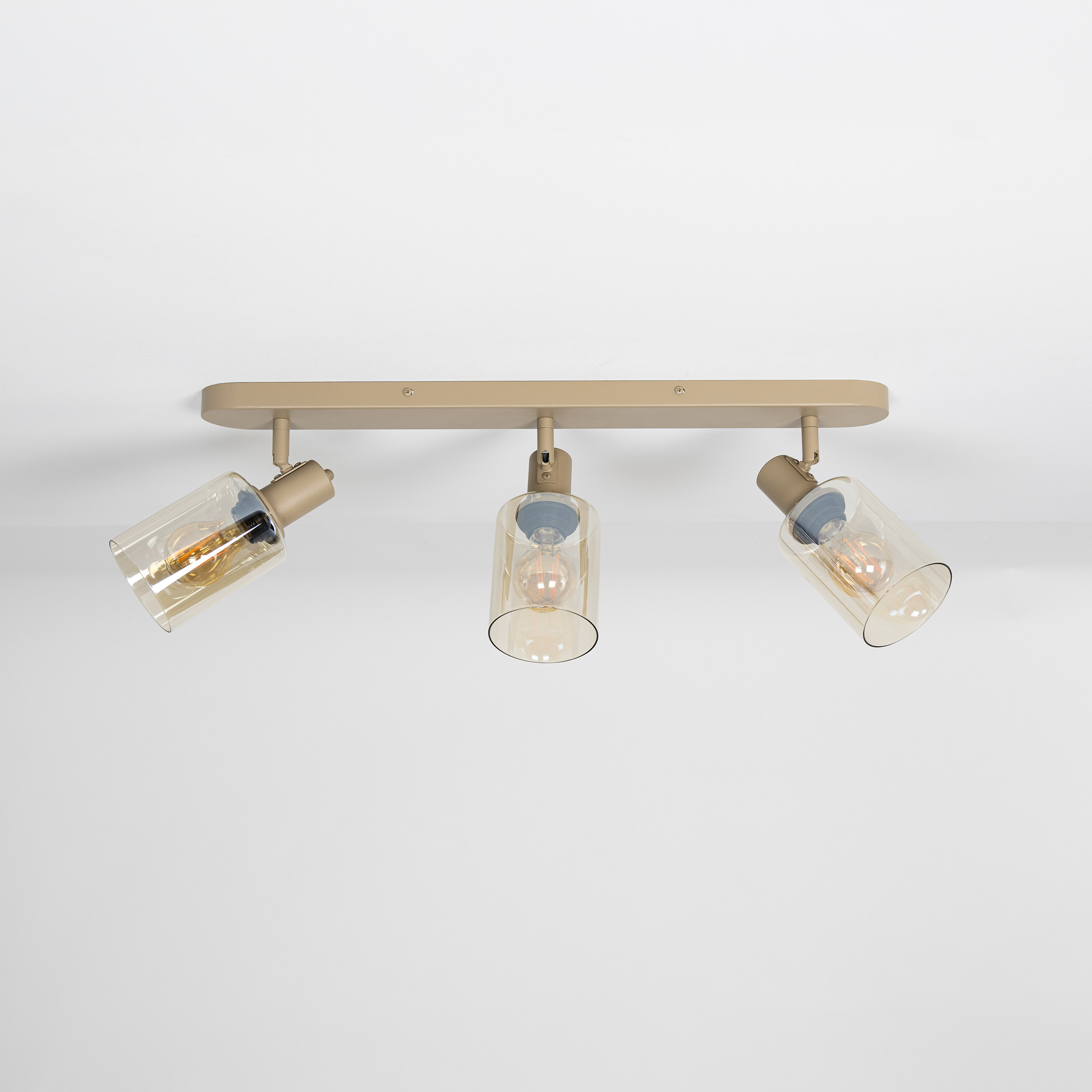 Plafondlamp Sepiora 3-lichts / Beige - Zijlstra