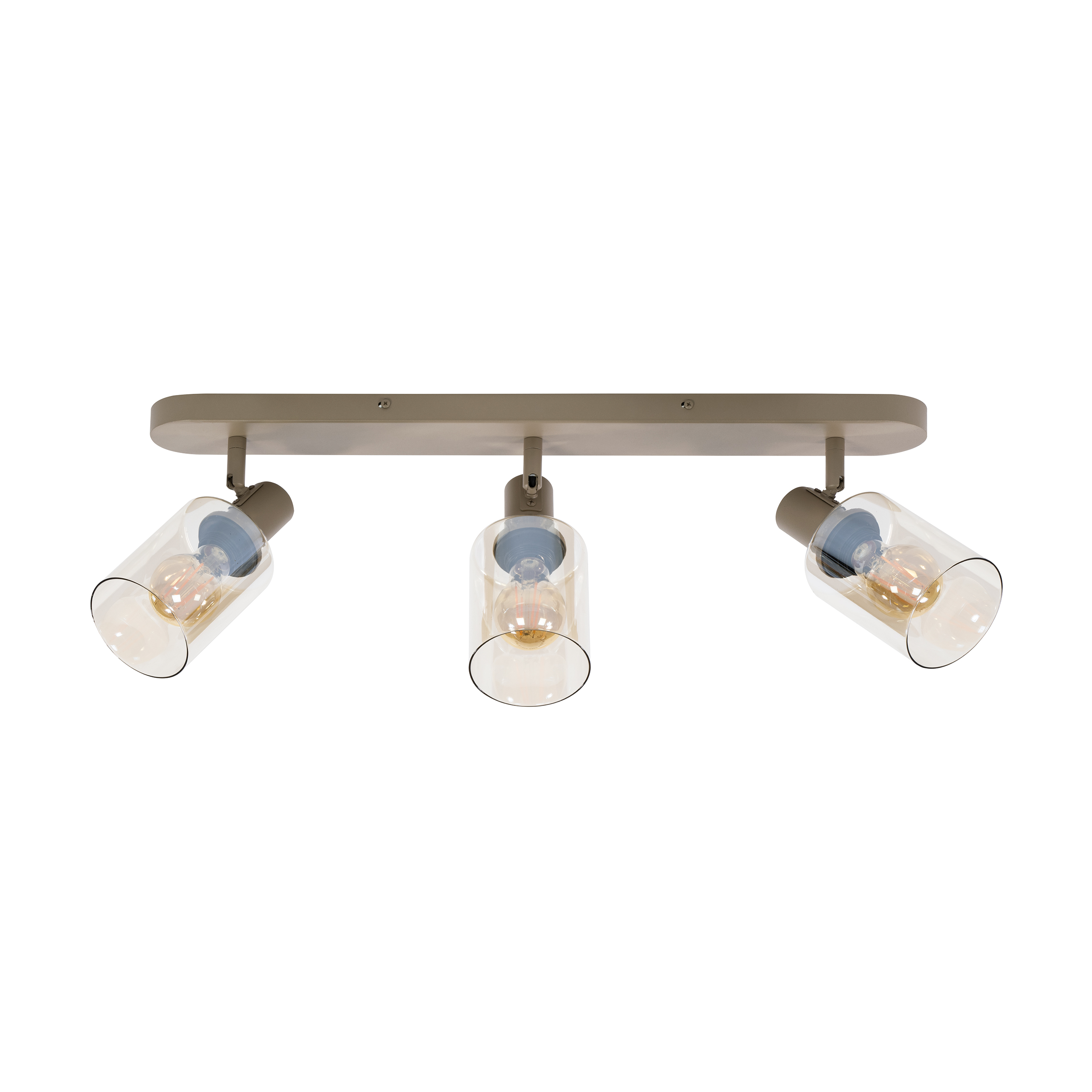 Plafondlamp Sepiora 3-lichts / Beige - Zijlstra