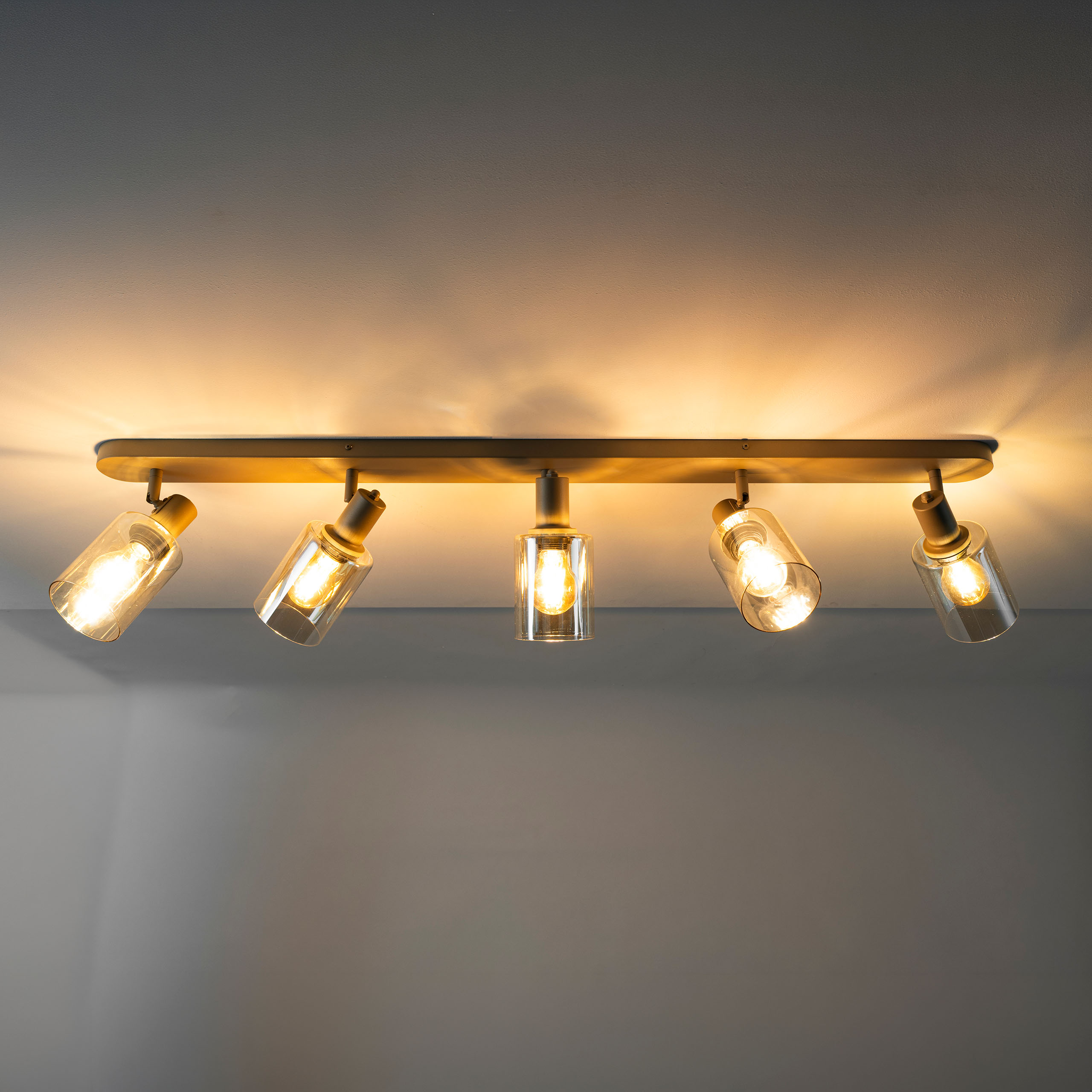 Plafondlamp Sepiora 5-lichts / Beige - Zijlstra