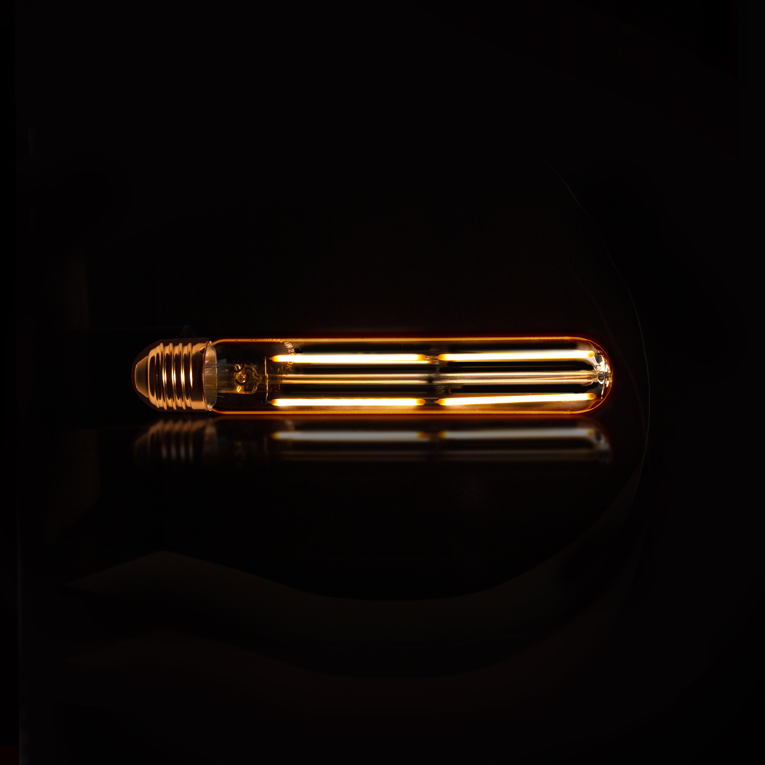 Lichtbron LED [T32-L185] filament buis 18,5cm / Amber glas - Zijlstra
