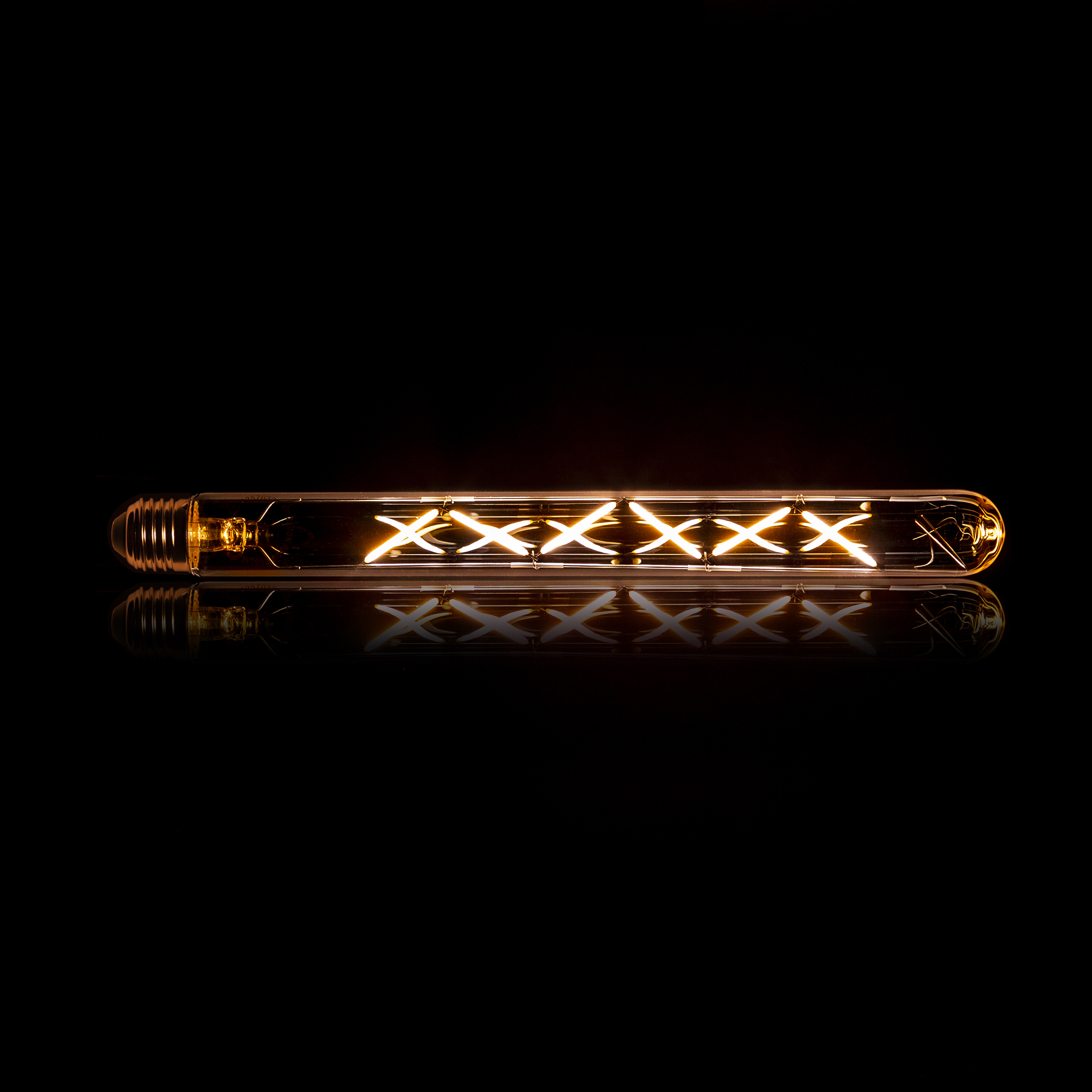 Lichtbron LED [T32-L300] filament buis 30cm / Amber glas - Zijlstra