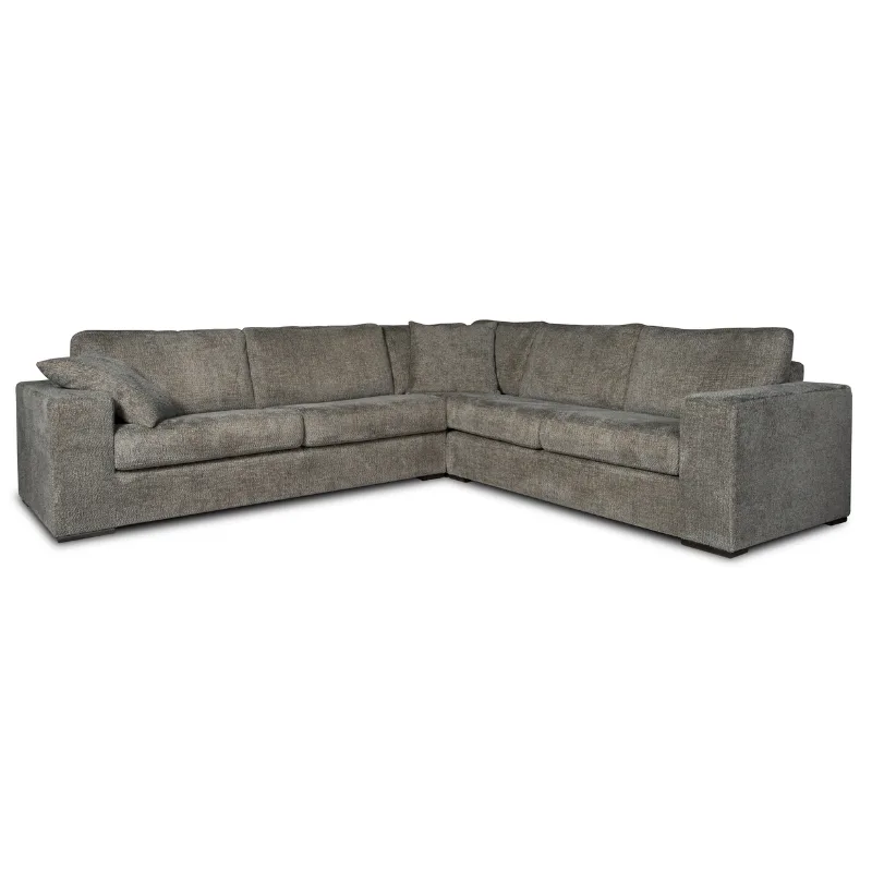 Ecksofa Girona (Stoff) - Zitform
