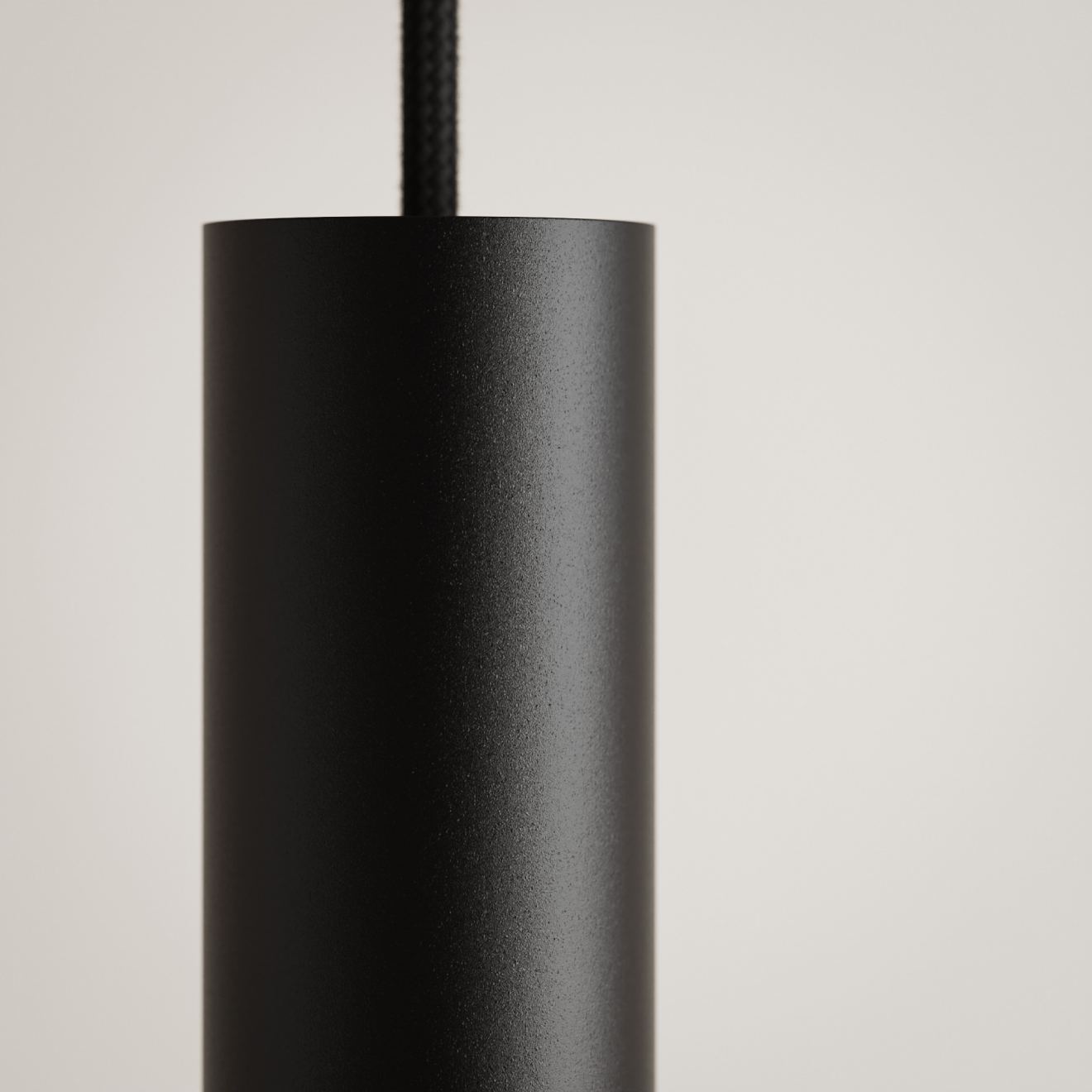 Lámpara colgante Ztahl Como 1 luz tubo 45 cm GU10