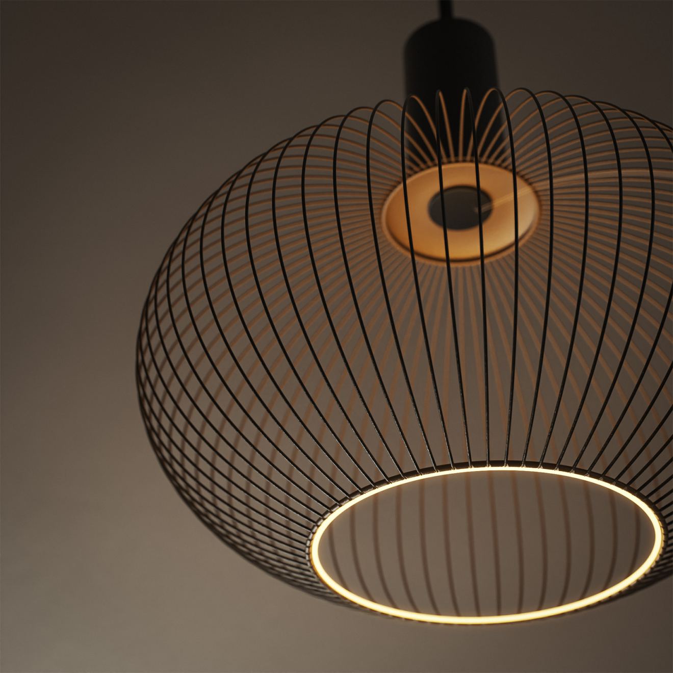 Lámpara colgante Ztahl Como 1 luz E27