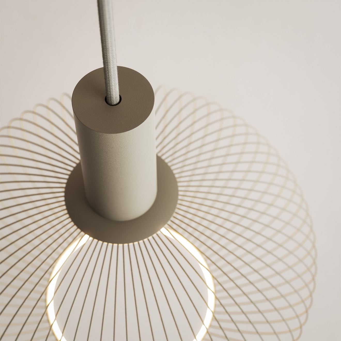Lámpara colgante Ztahl Como 1 luz E27