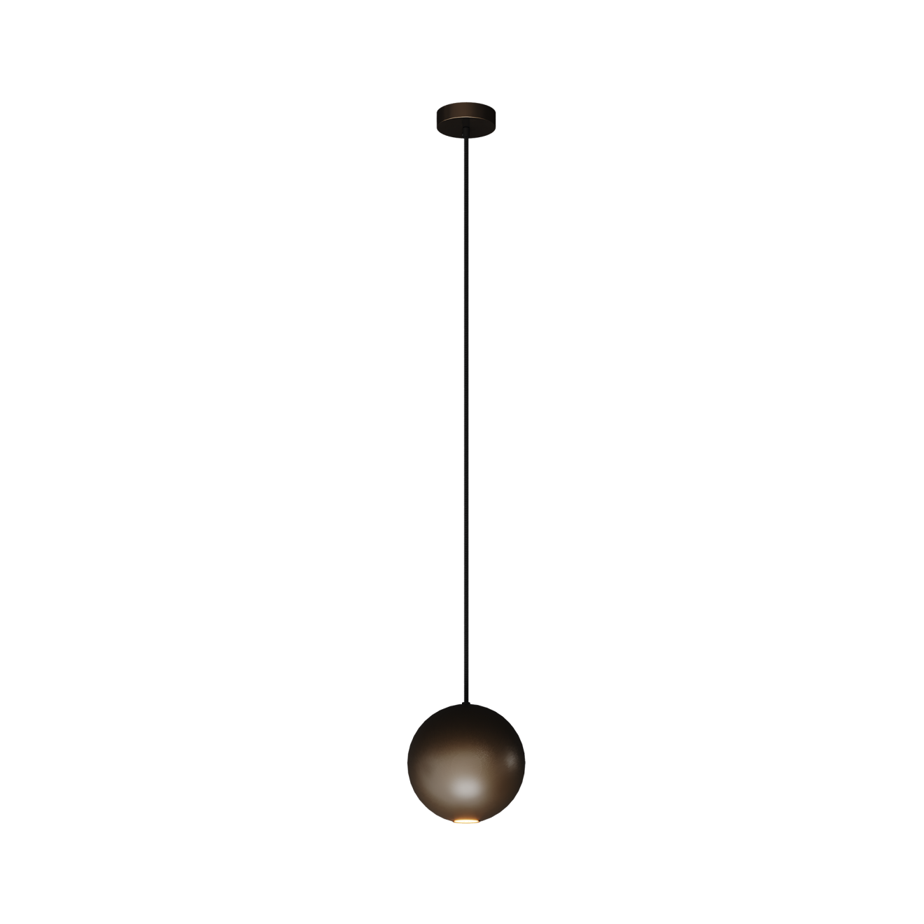 Lámpara colgante Ztahl Gerace de 1 luz con esfera Ø 20 cm