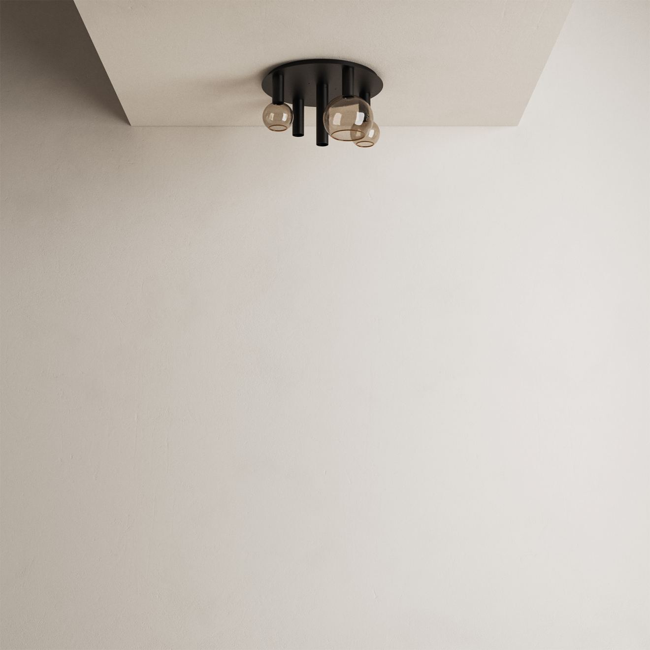 Deckenleuchte Ztahl Riva rund Ø 50 cm 5-flammig - Ztahl