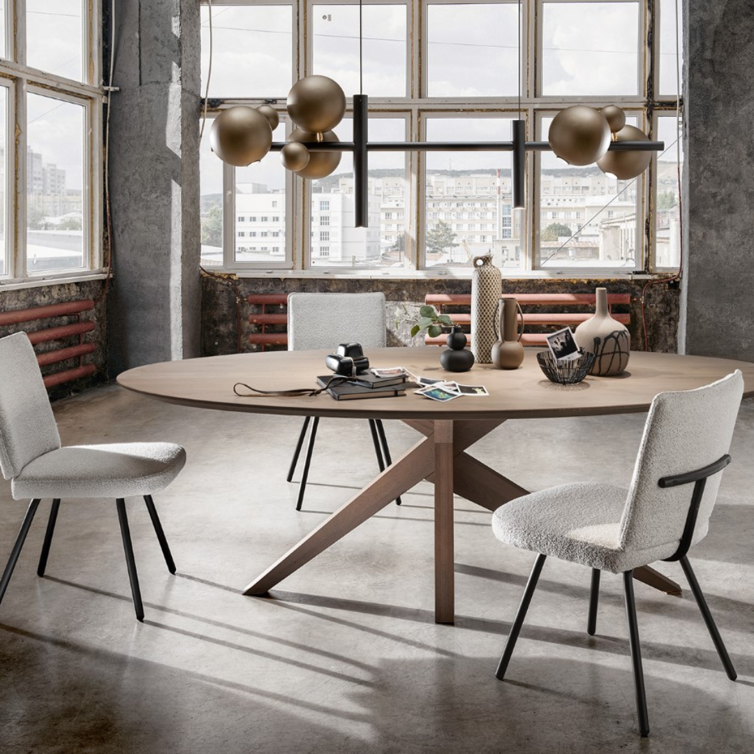 Lámpara colgante Ztahl Urbino horizontal 155 x 40 x 56 cm 6 luces